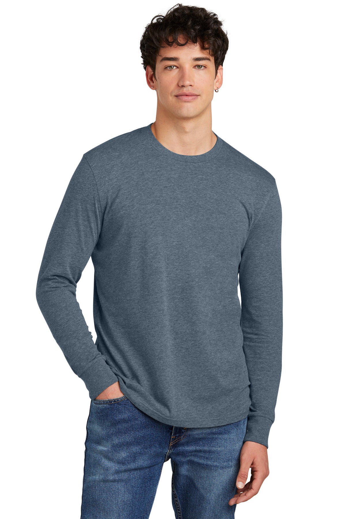 Model Heathered Navy