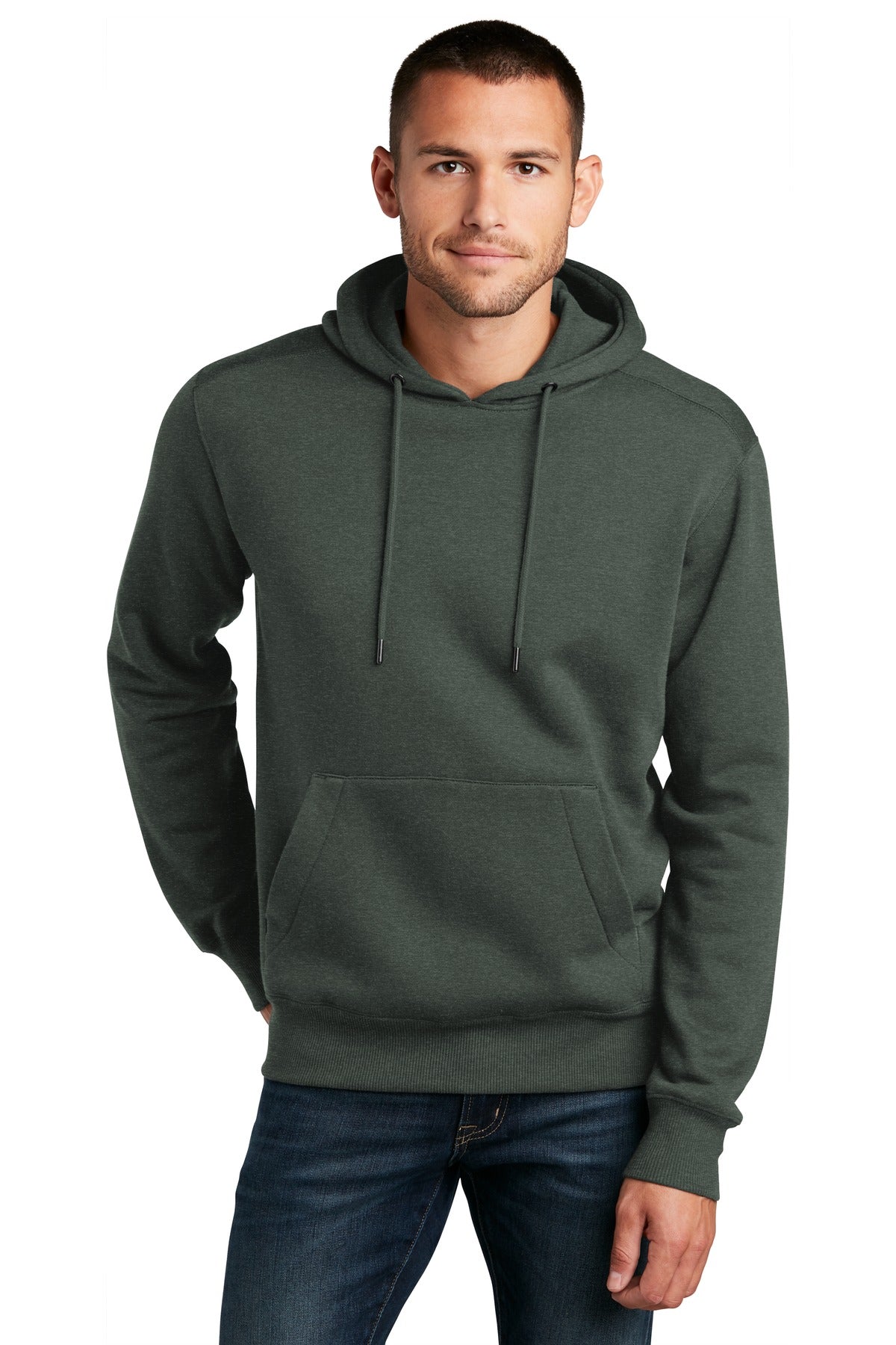 Model Heathered Forest Green