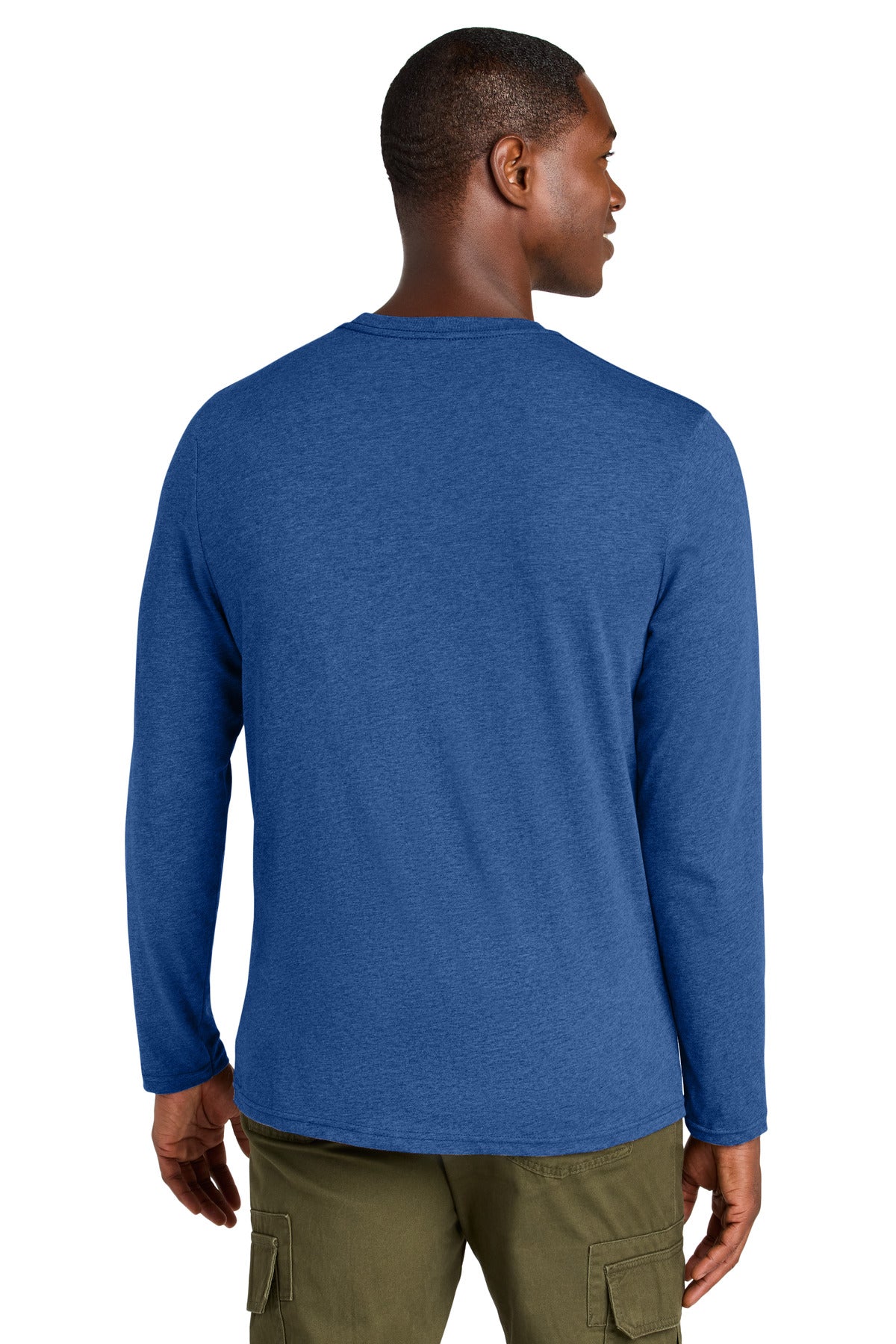 Back Model Heathered Deep Royal