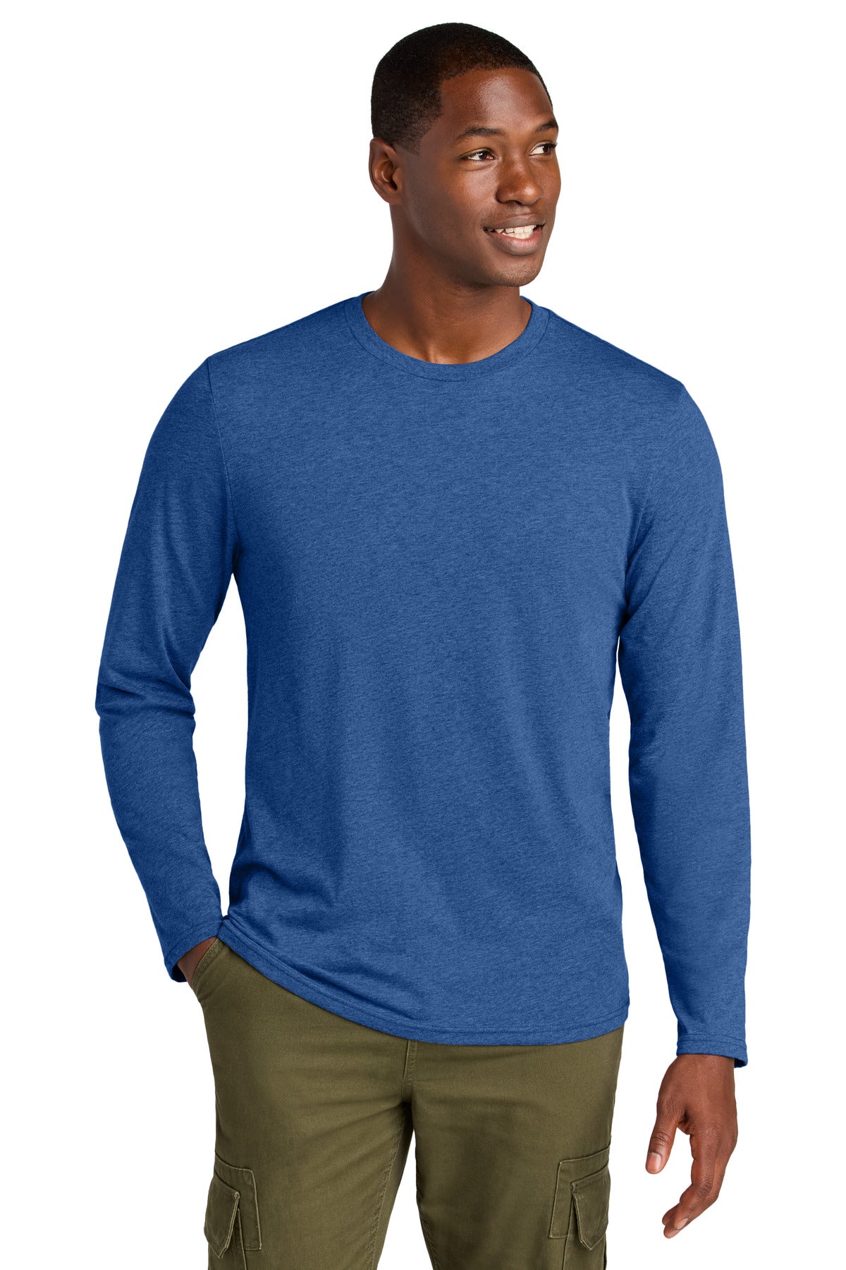 Model Heathered Deep Royal