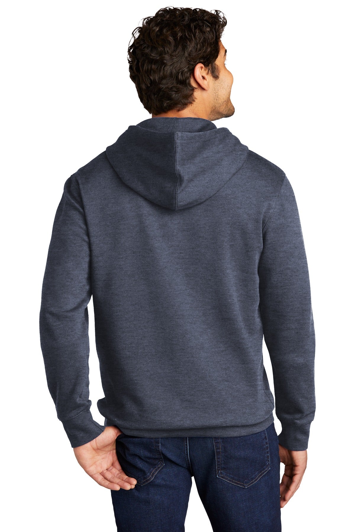 Back Model Heathered Navy