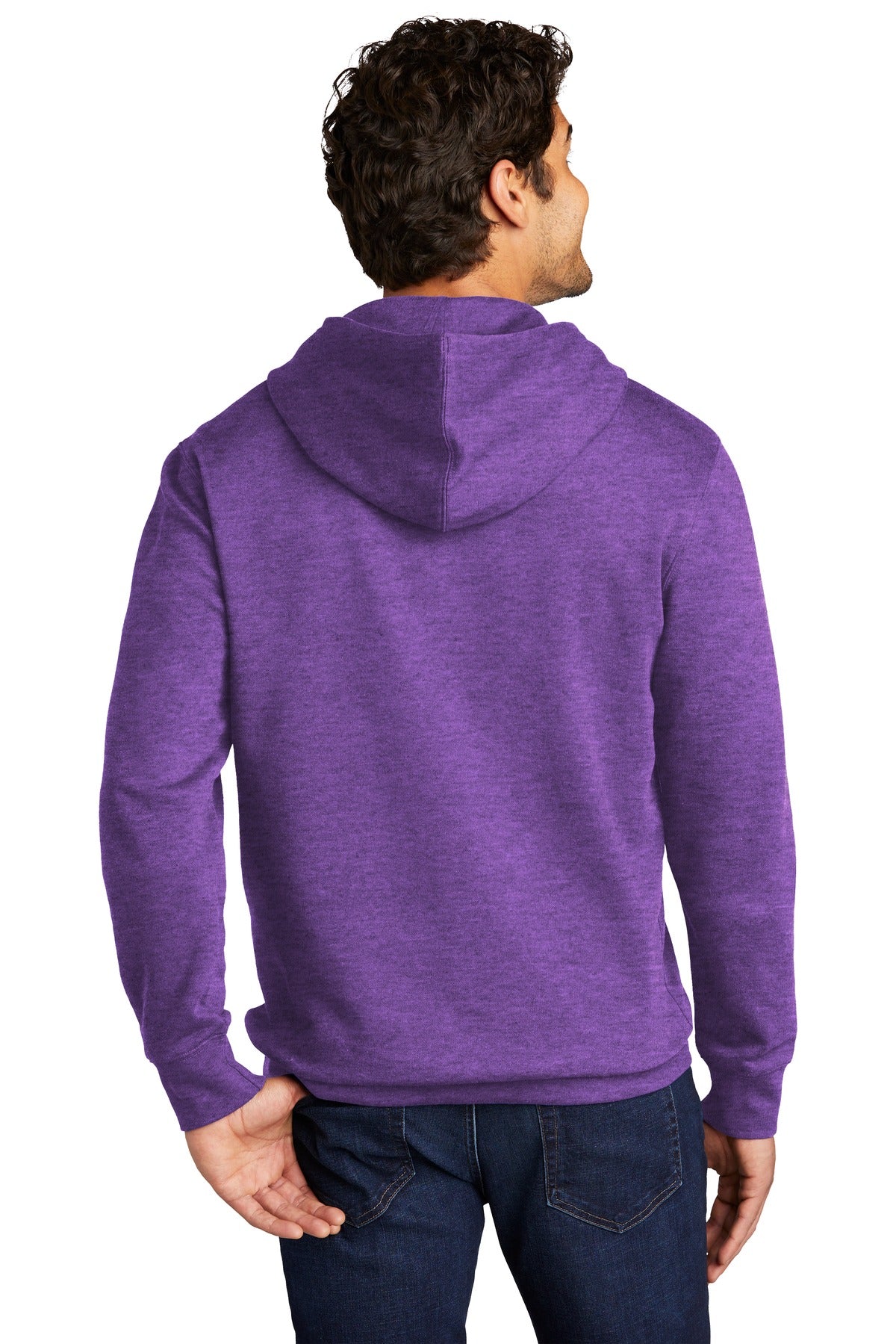 Back Model Heathered Purple