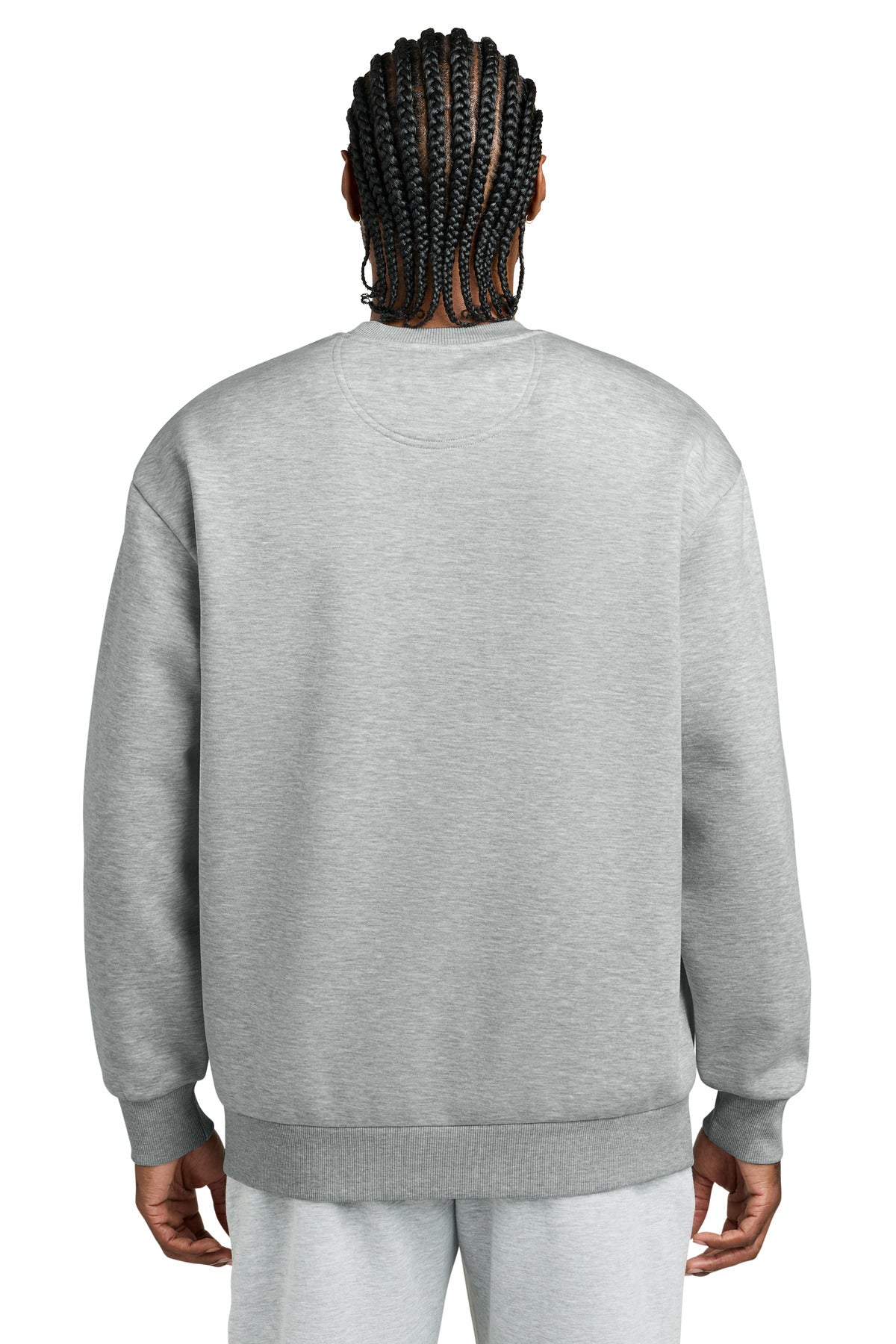 Back Model Light Heather Grey