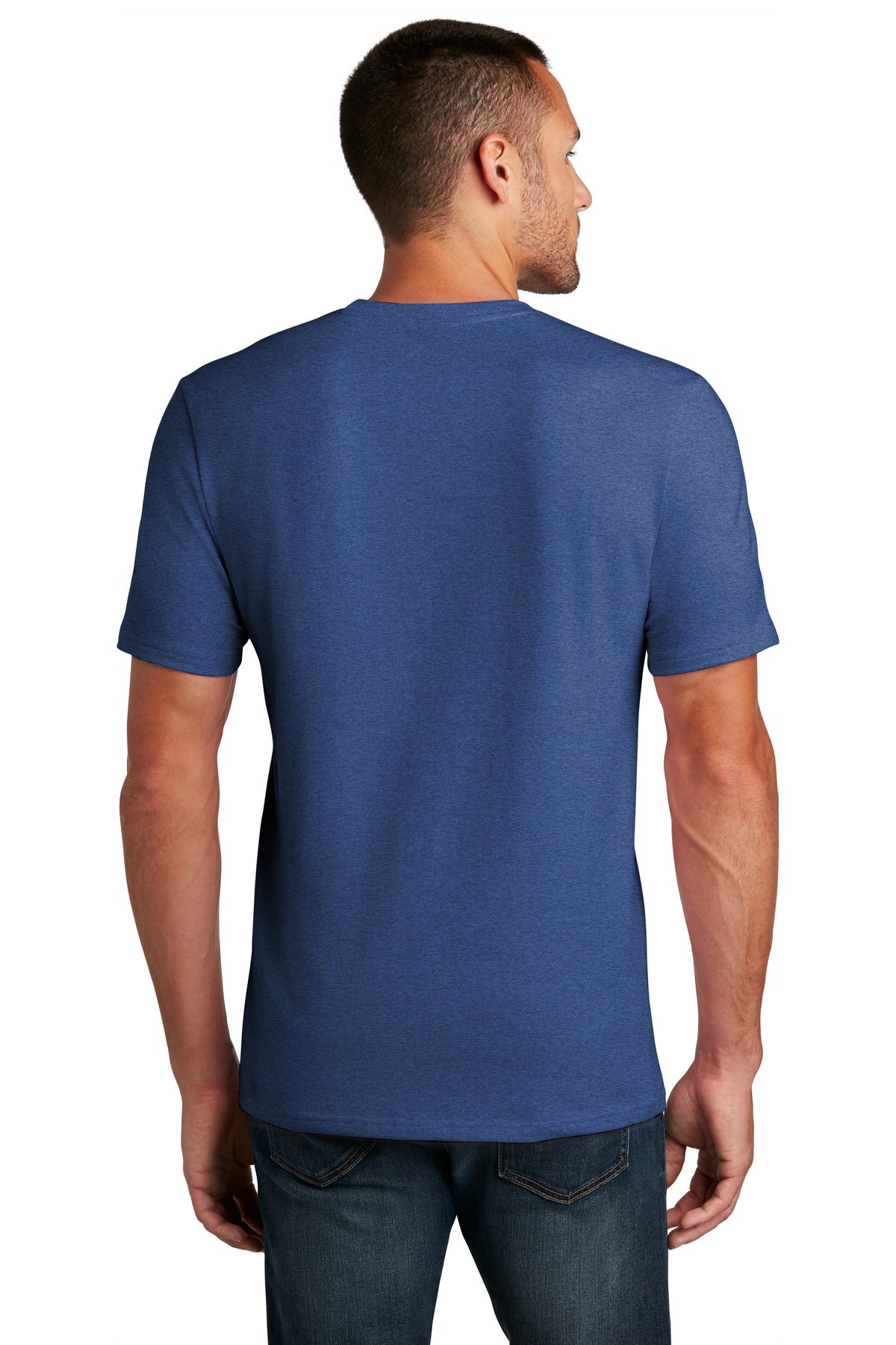 Back Model Heathered Deep Royal