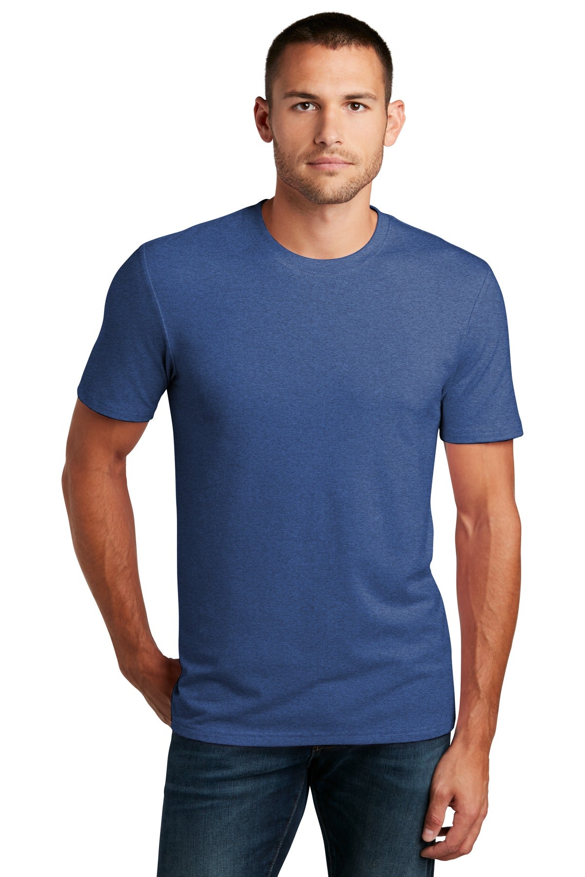 Model Heathered Deep Royal