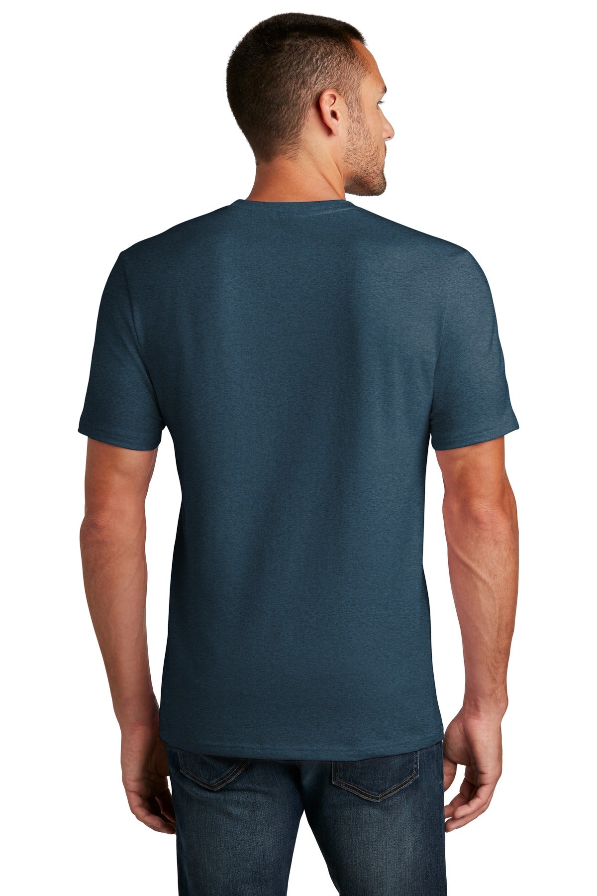 Back Model Heathered Neptune Blue