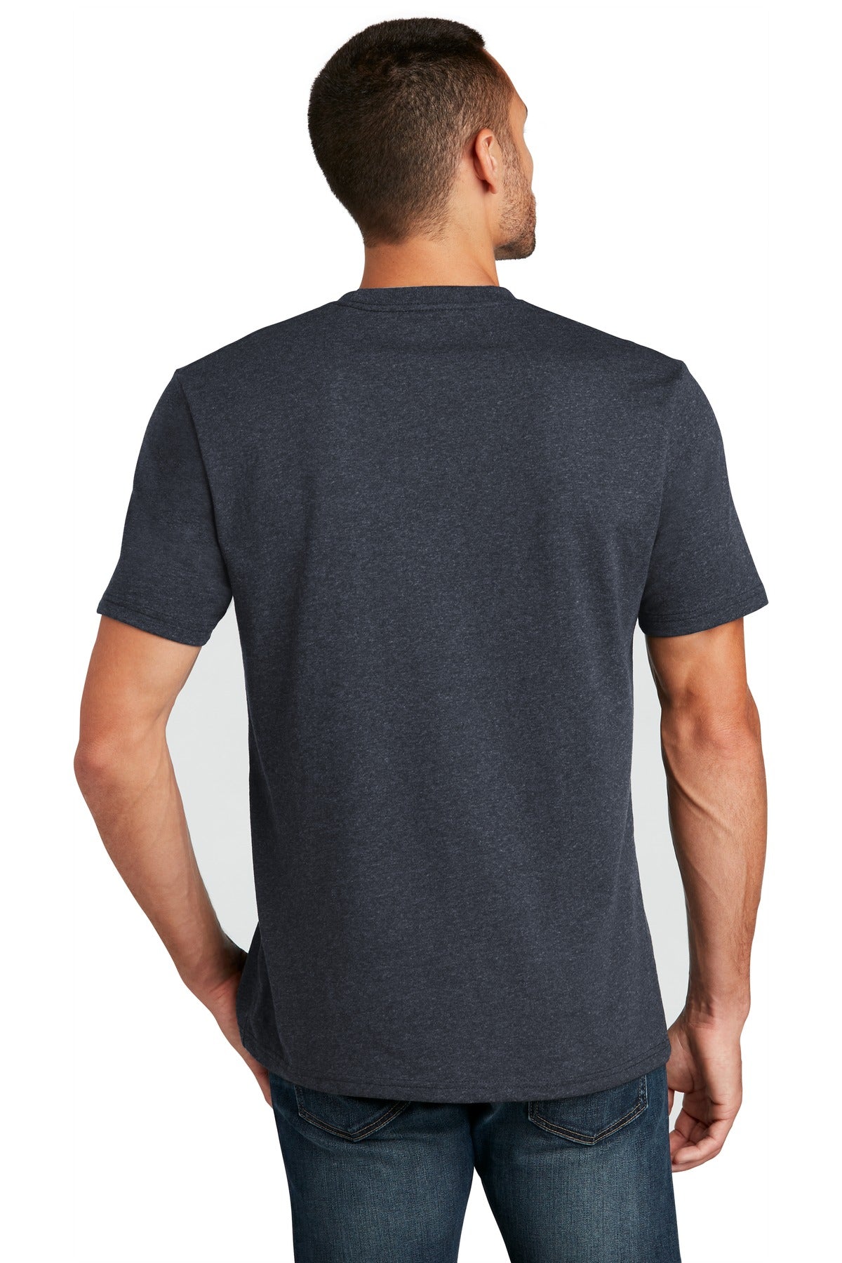 Back Model Heathered Navy