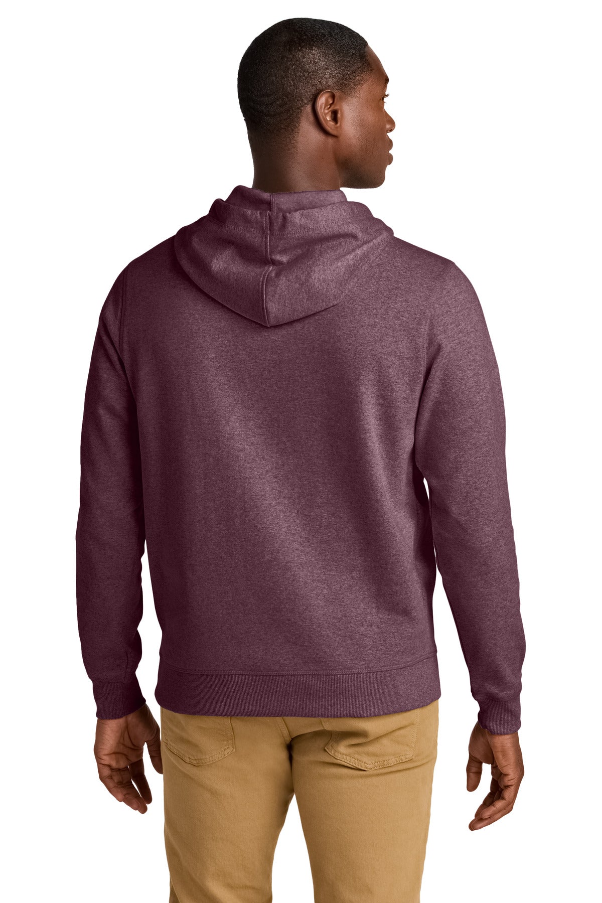 Back Model Maroon Heather