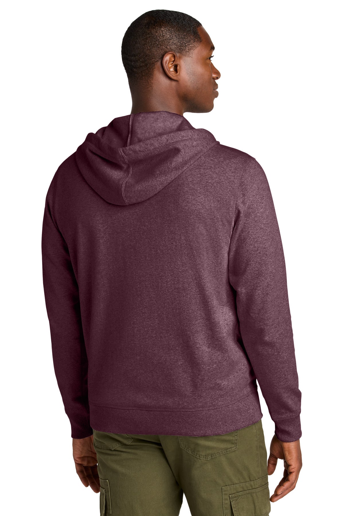 Back Model Maroon Heather