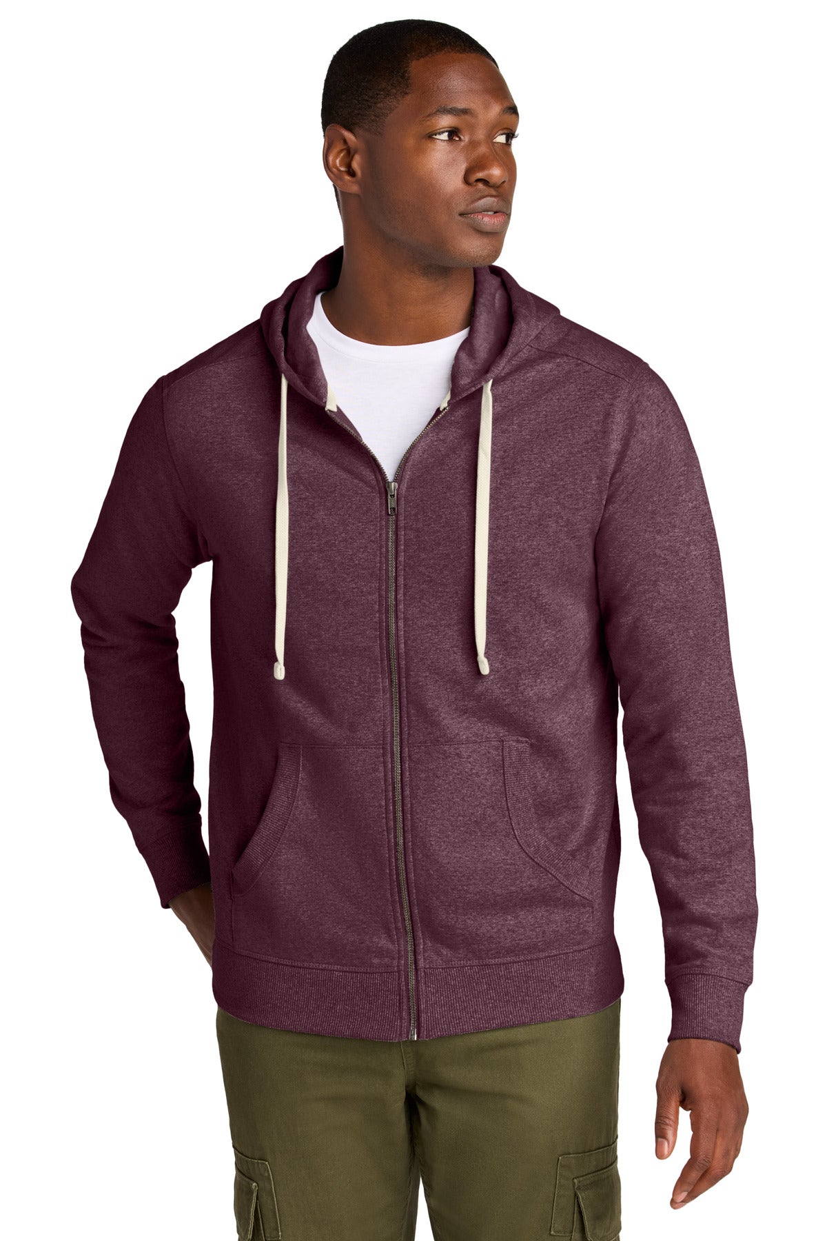 Model Maroon Heather
