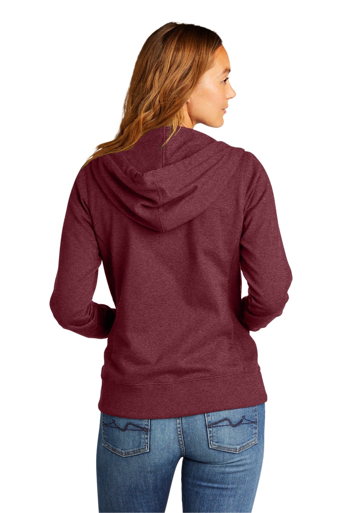 Back Model Maroon Heather