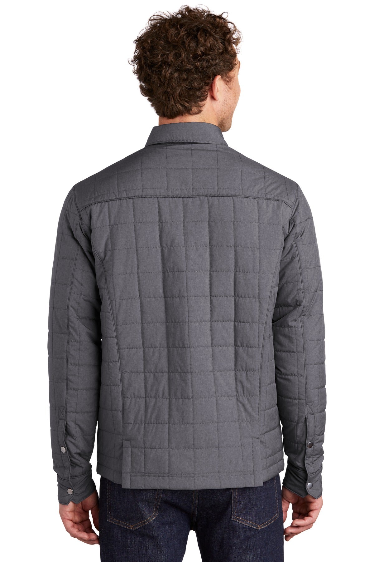 Back Model Charcoal Grey Heather
