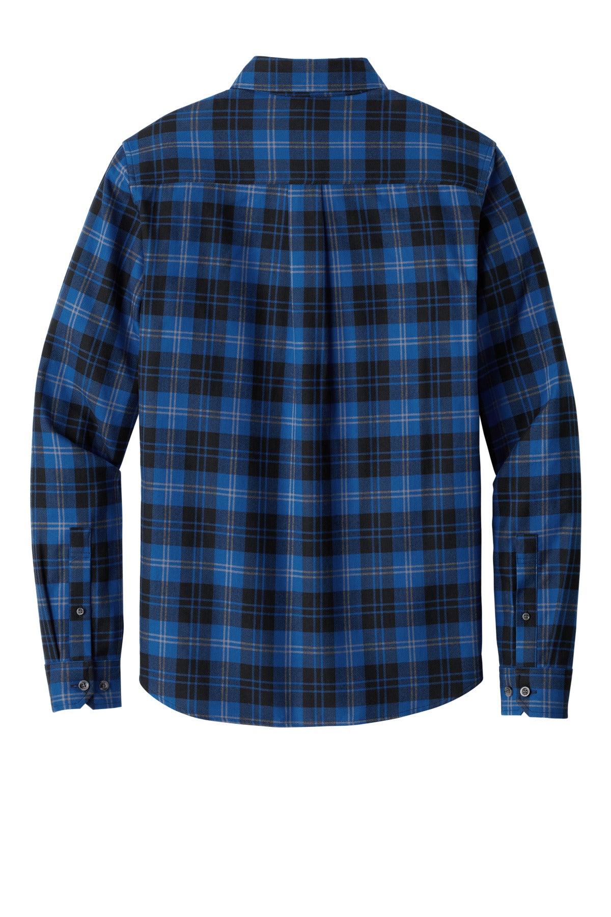 Back Product Cobalt Tartan