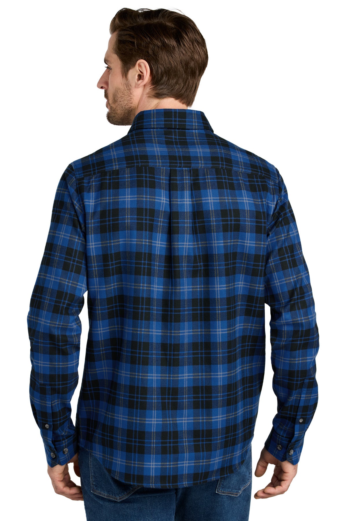 Back Model Cobalt Tartan