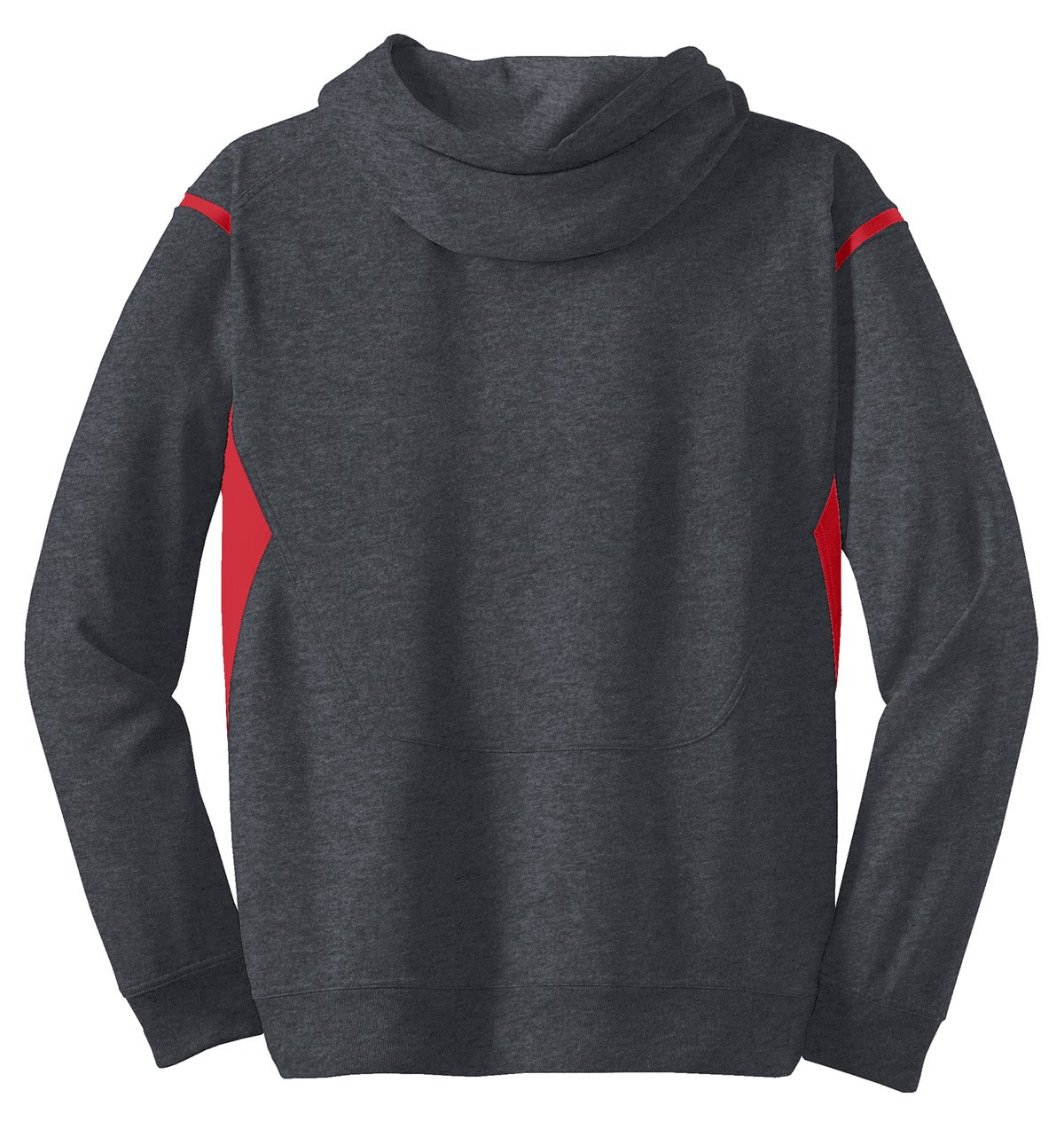 Back Product Graphite Heather/ True Red