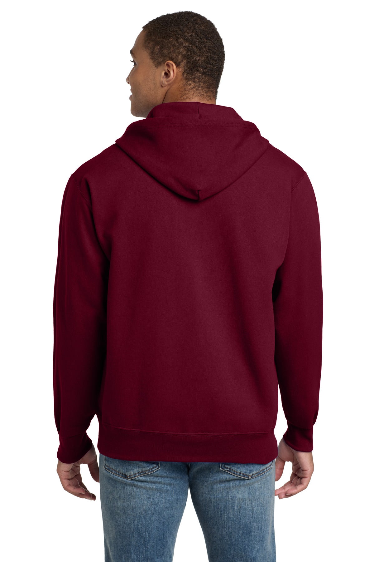 Back Model Maroon