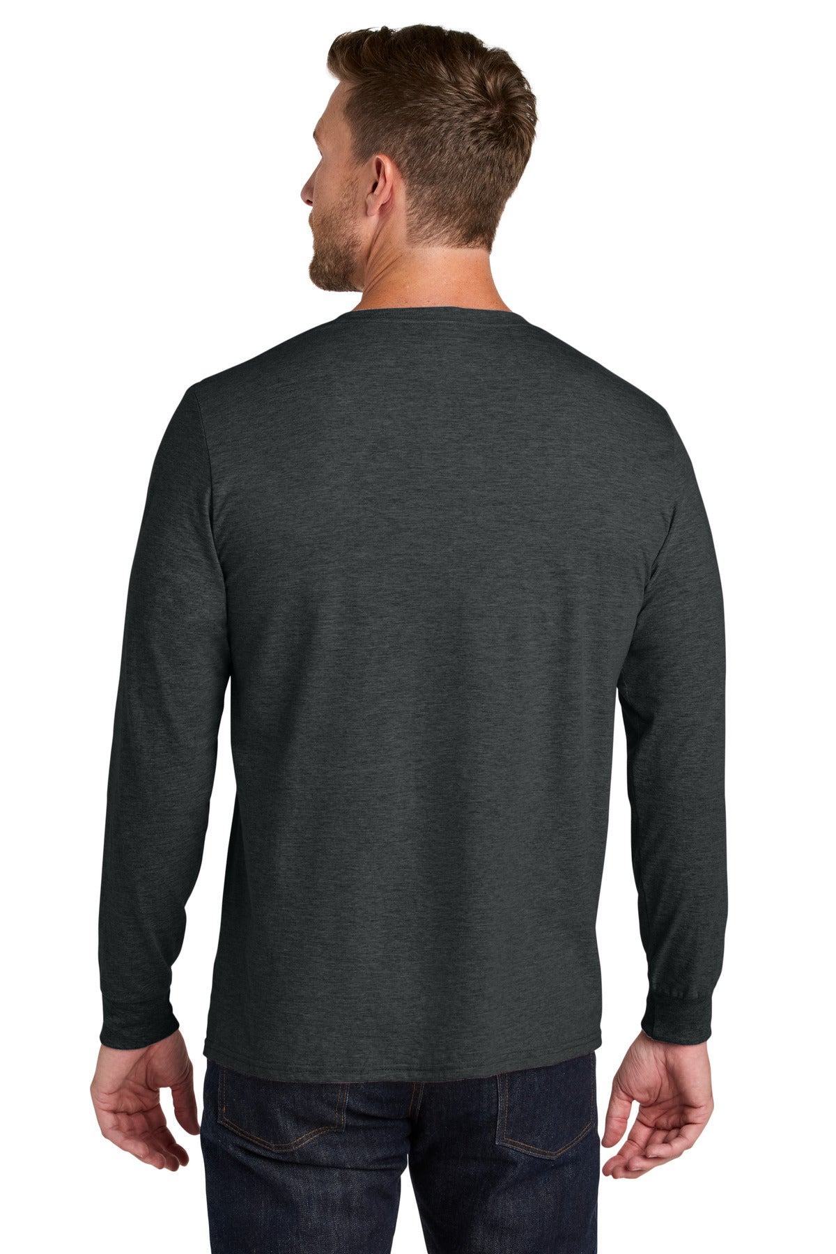 Back Model Black Ink Heather