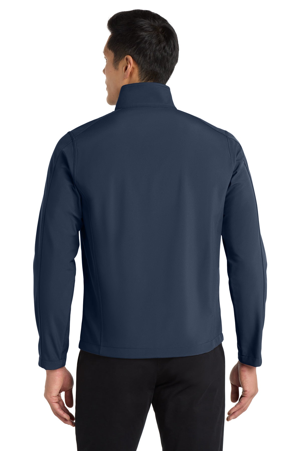 Back Model Dress Blue Navy