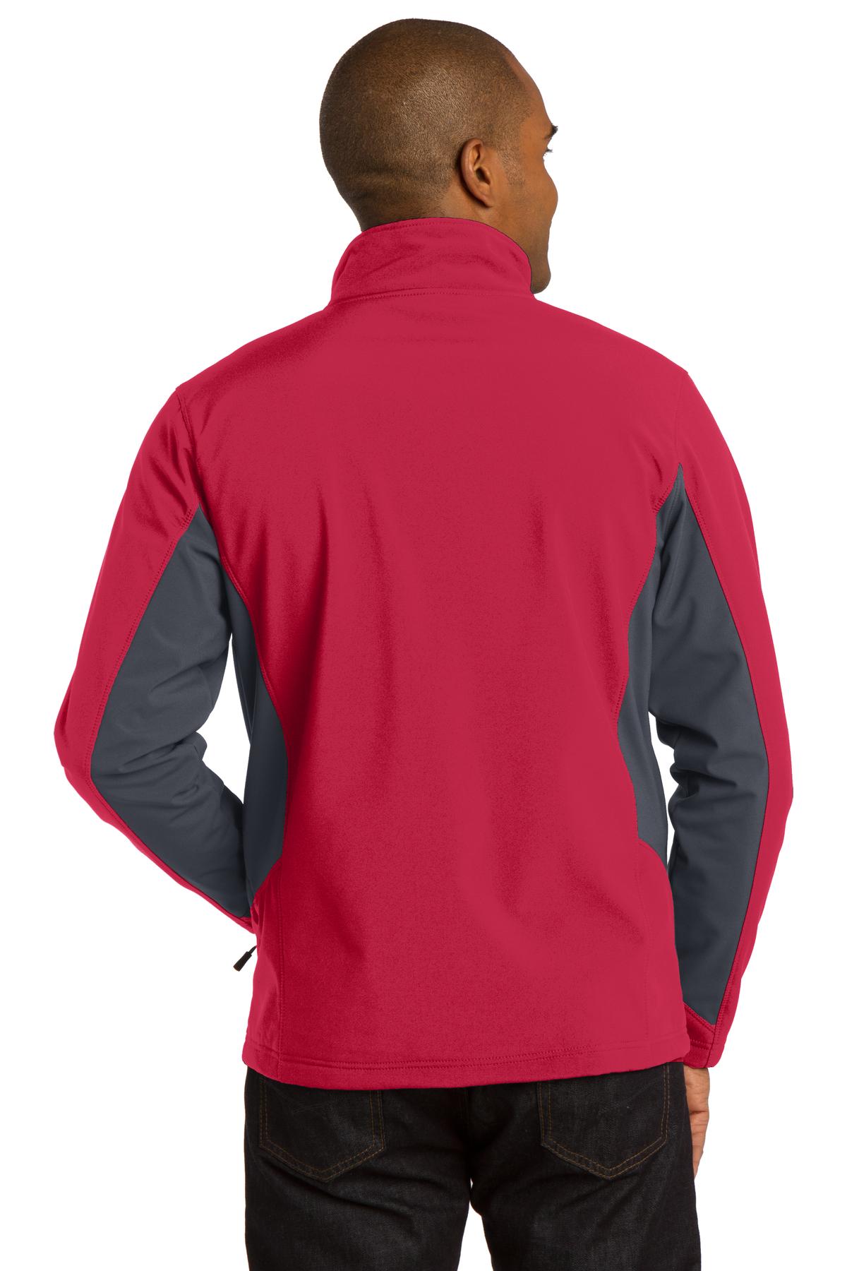 Back Model Rich Red/ Battleship Grey