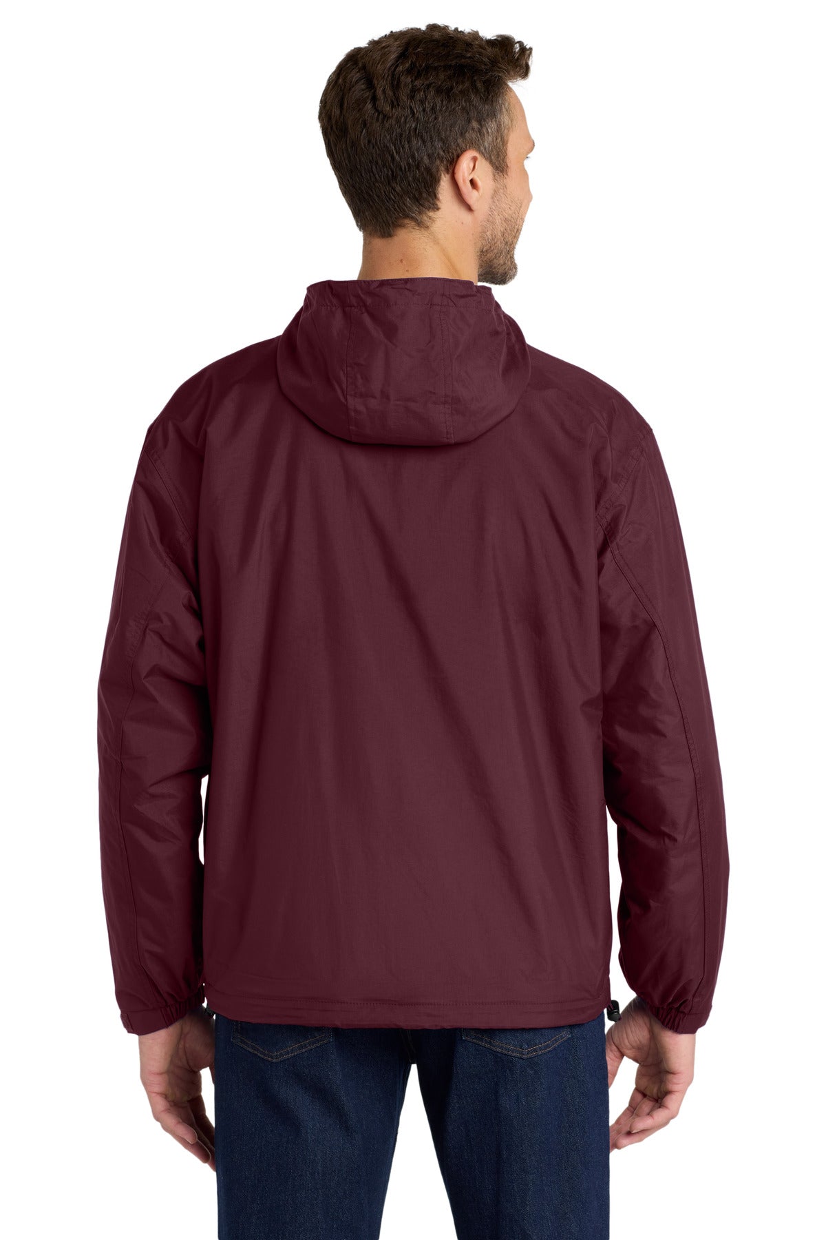 Back Model Maroon/ Light Oxford