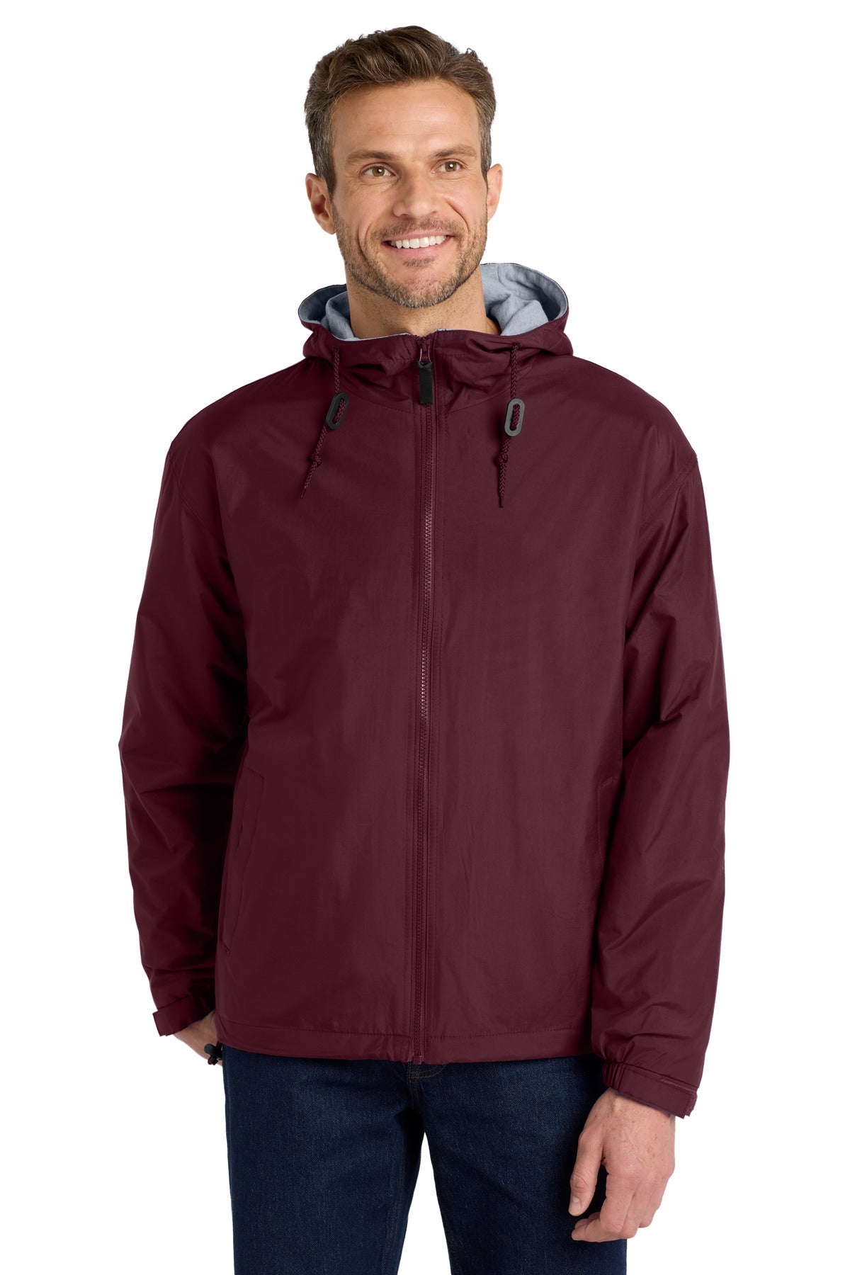 Model Maroon/ Light Oxford