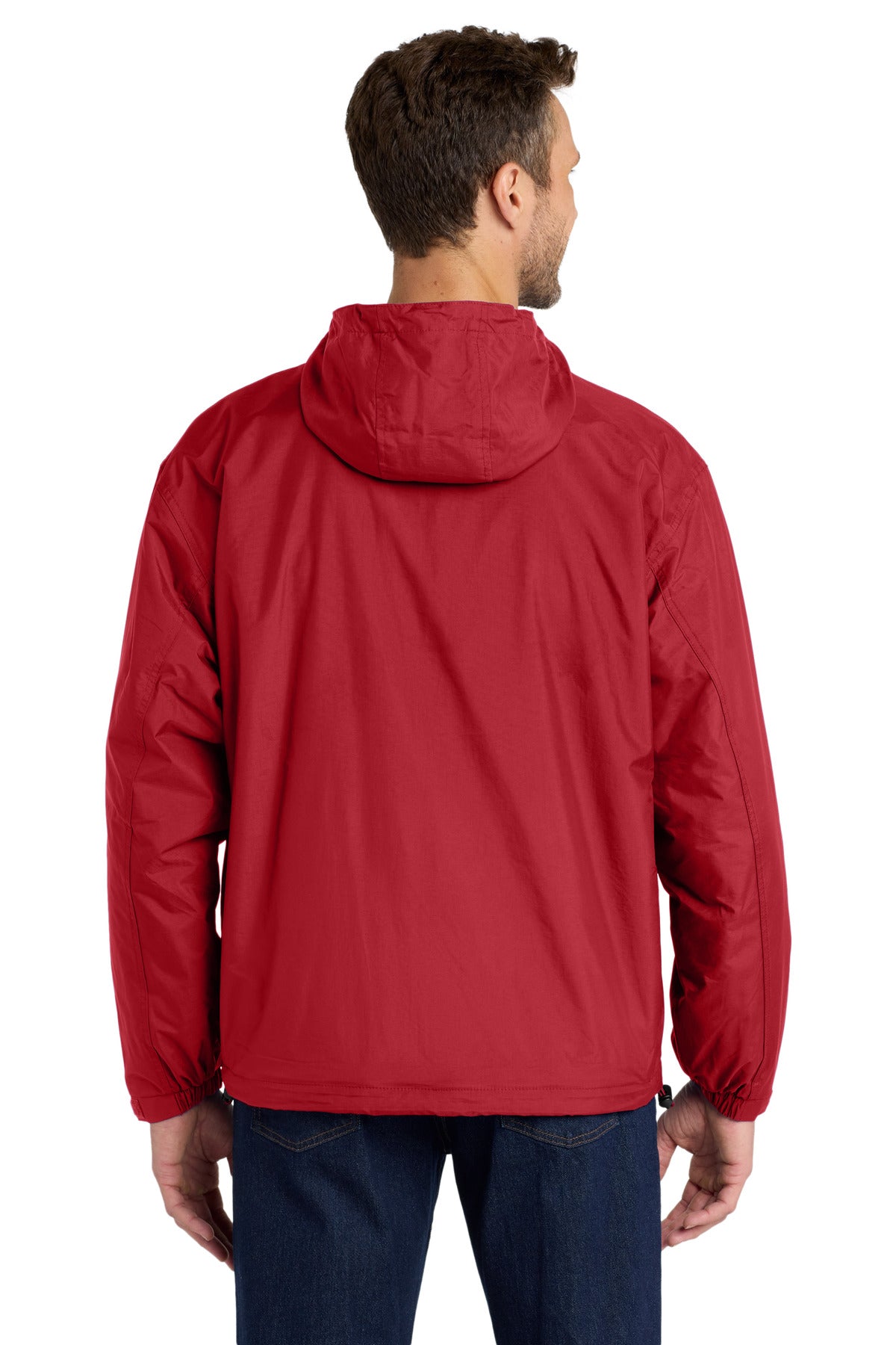 Back Model Red/ Light Oxford