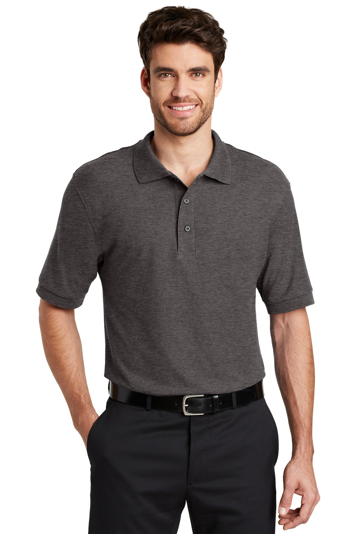 Model Charcoal Heather Grey