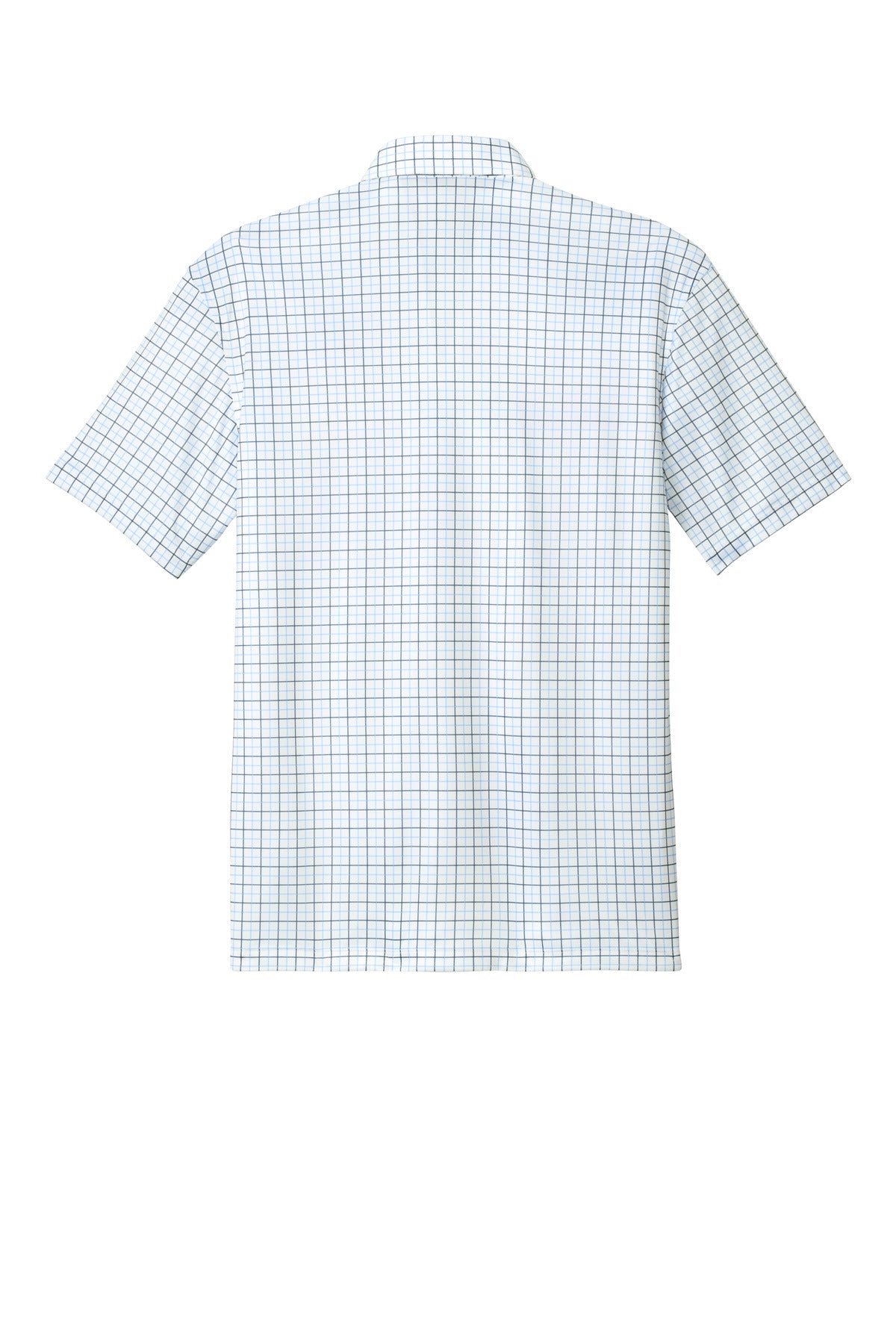 Back Product Black/ Carolina Blue Check