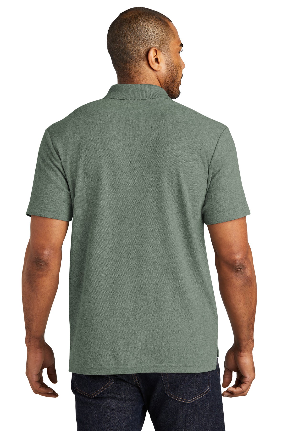 Back Model Dark Green Heather