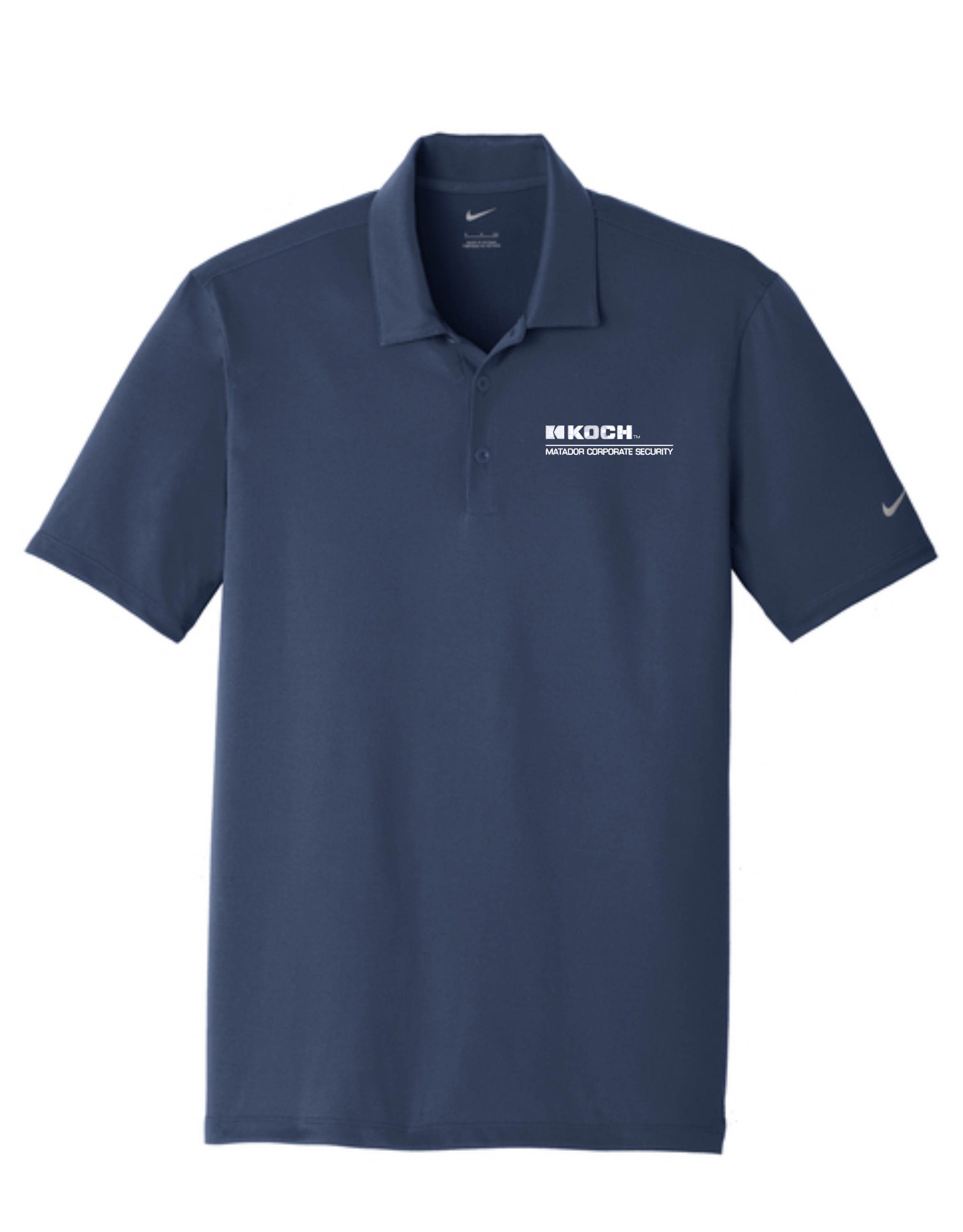 Nike 883681 Dri-FIT Legacy Polo With Koch Text Embroidery