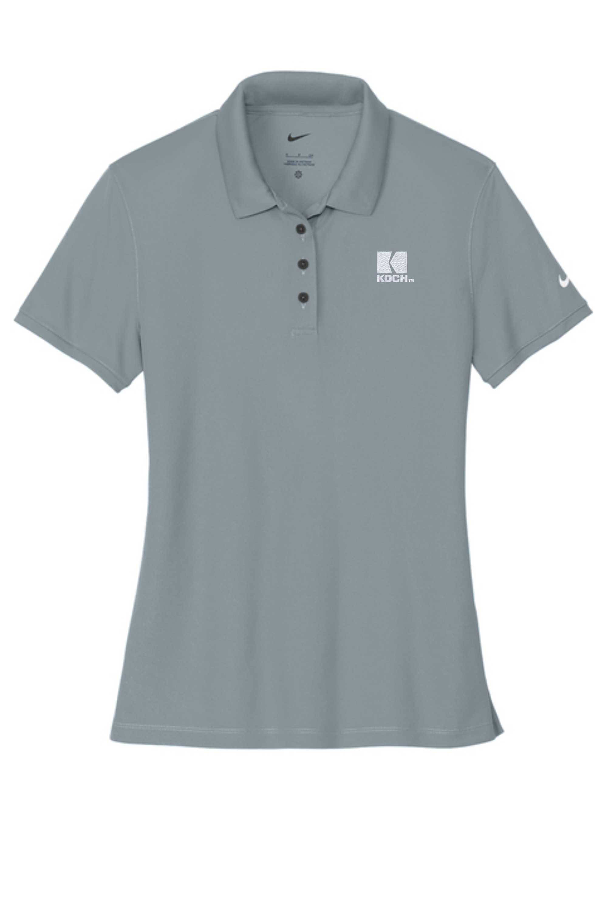 Nike NKDX6685 Women's Victory Solid Polo With Koch Embroidery