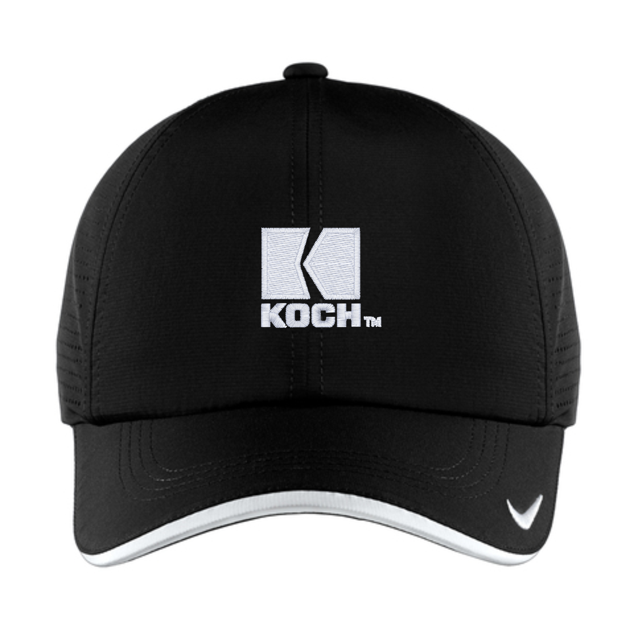 Nike NKFB6445 Dri-FIT Perforated Performance Cap With Koch Embroidery