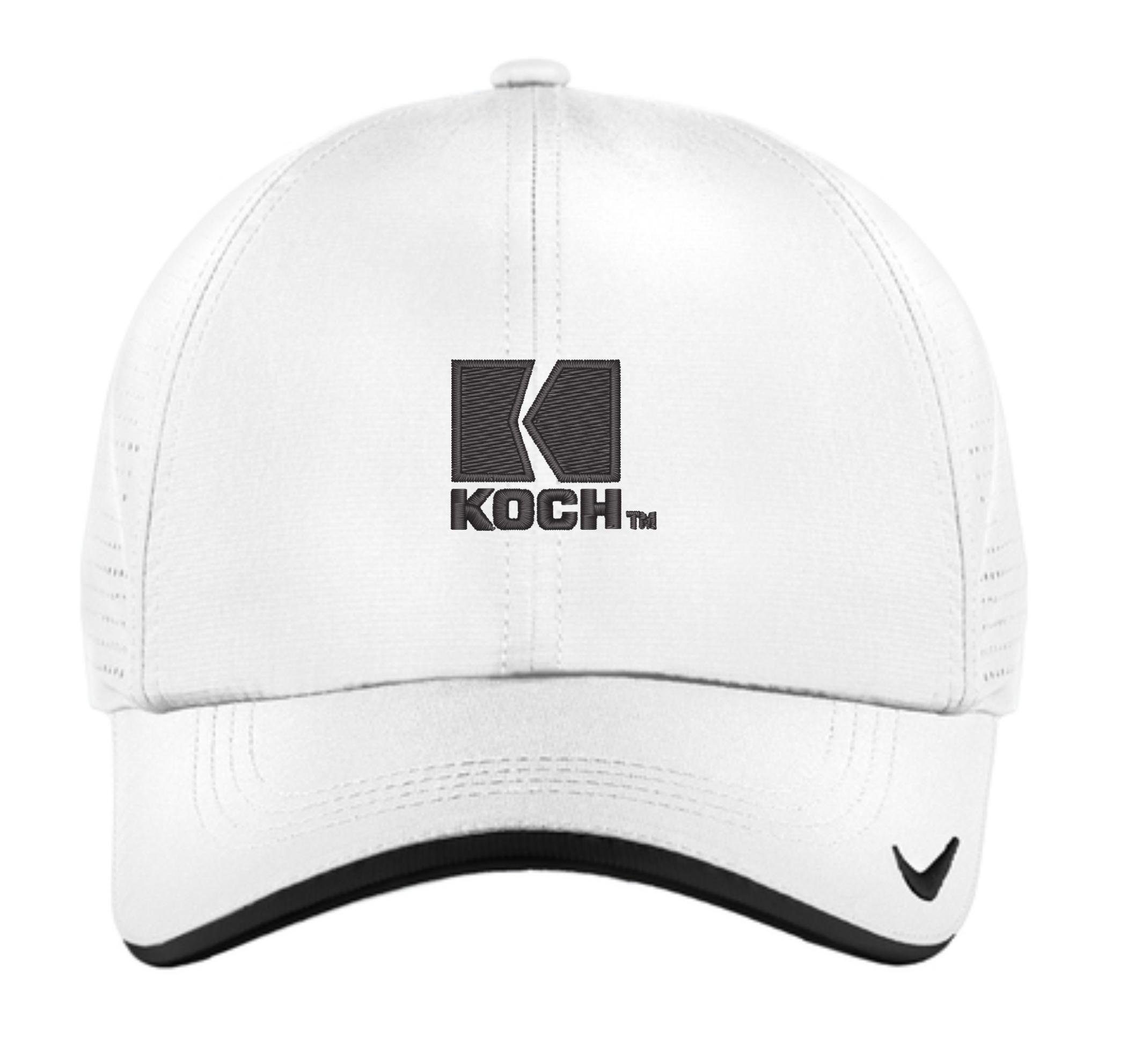 Nike NKFB6445 Dri-FIT Perforated Performance Cap With Koch Embroidery