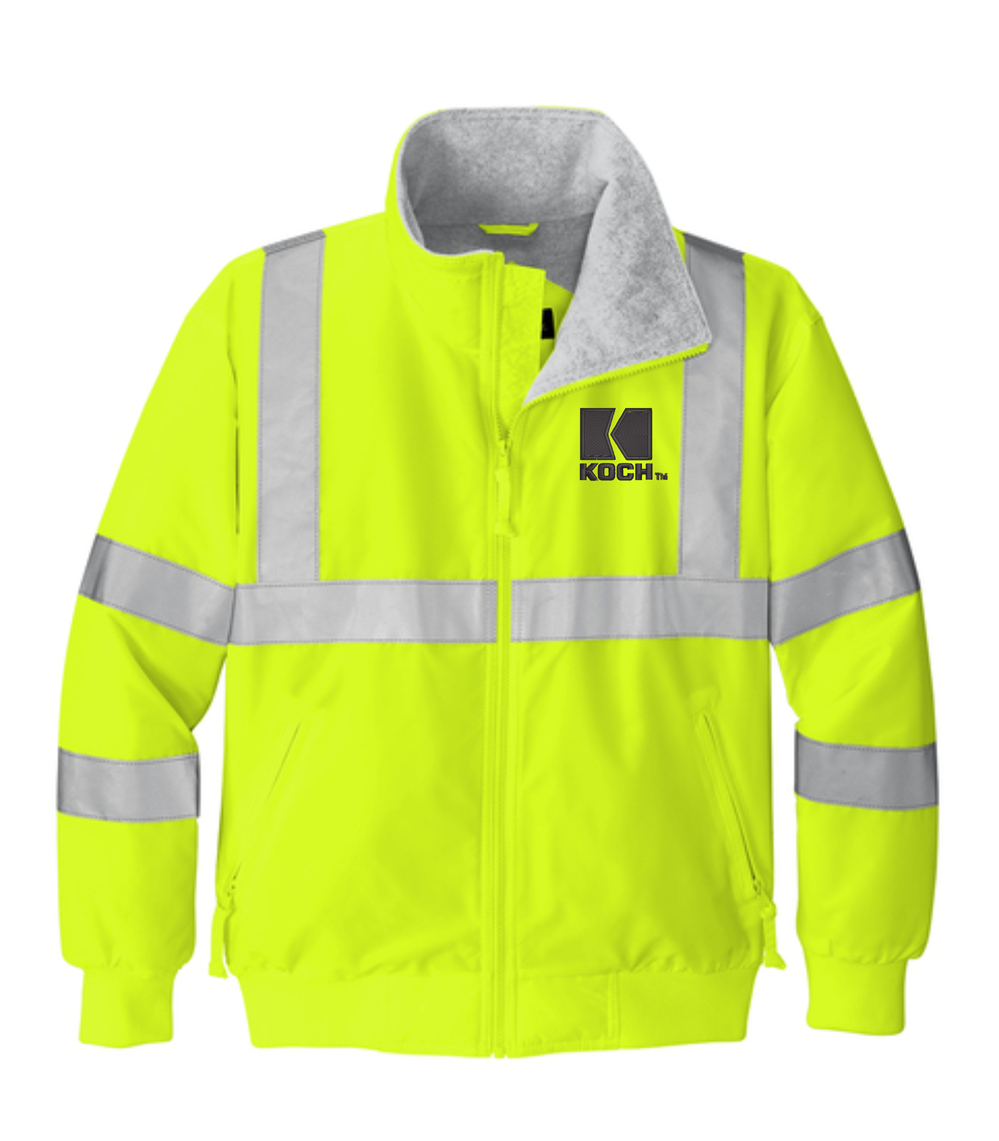 Port Authority SRJ754 Enhanced Visibility Challenger Jacket With Koch Embroidery