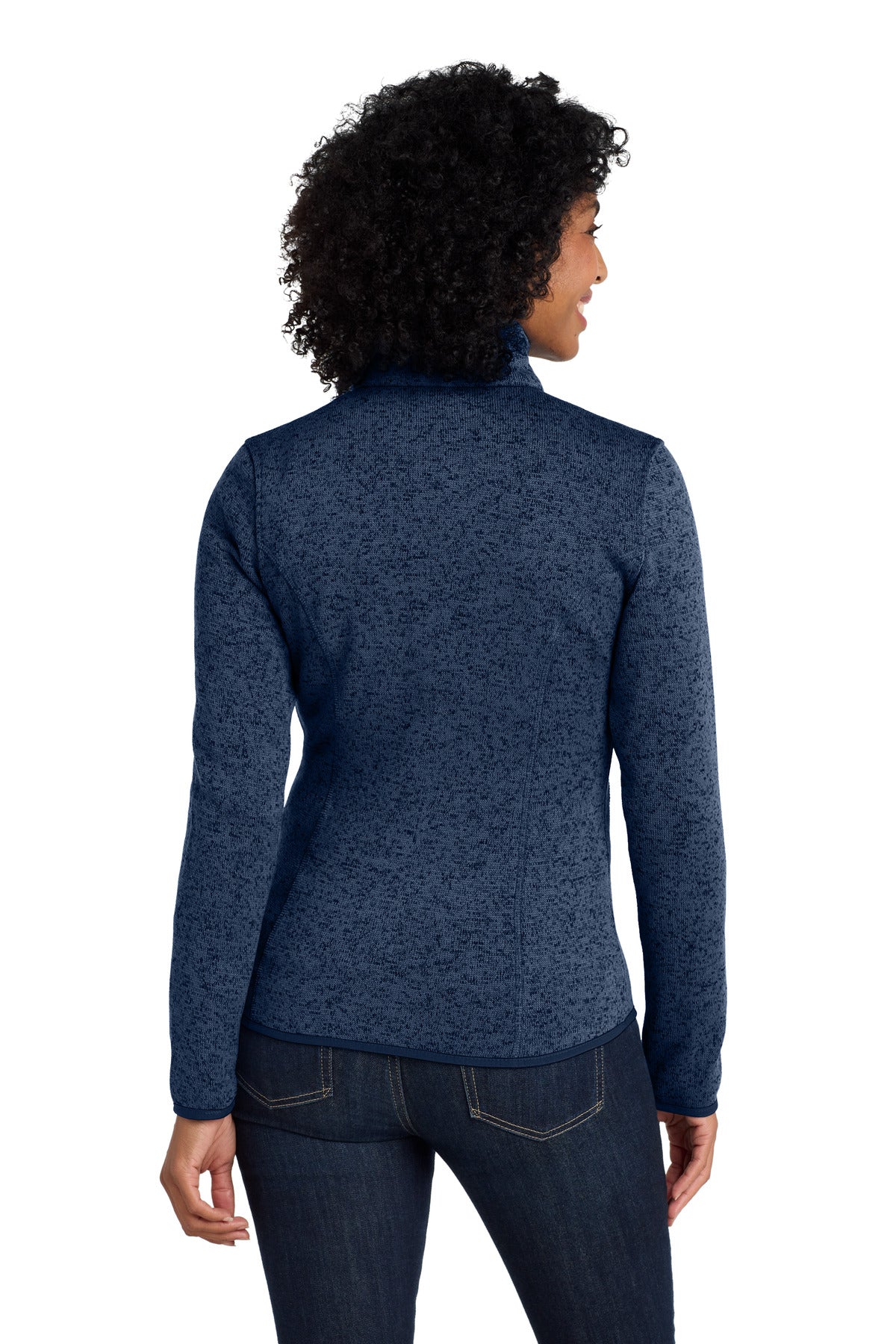 Back Model River Blue Navy Heather
