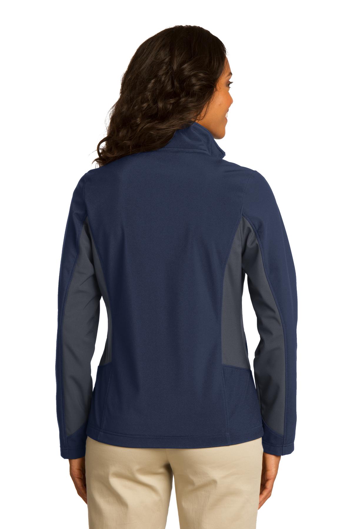 Back Model Dress Blue Navy/ Battleship Grey