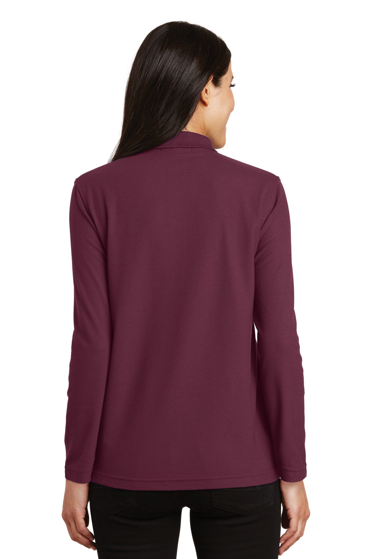 Back Model Burgundy