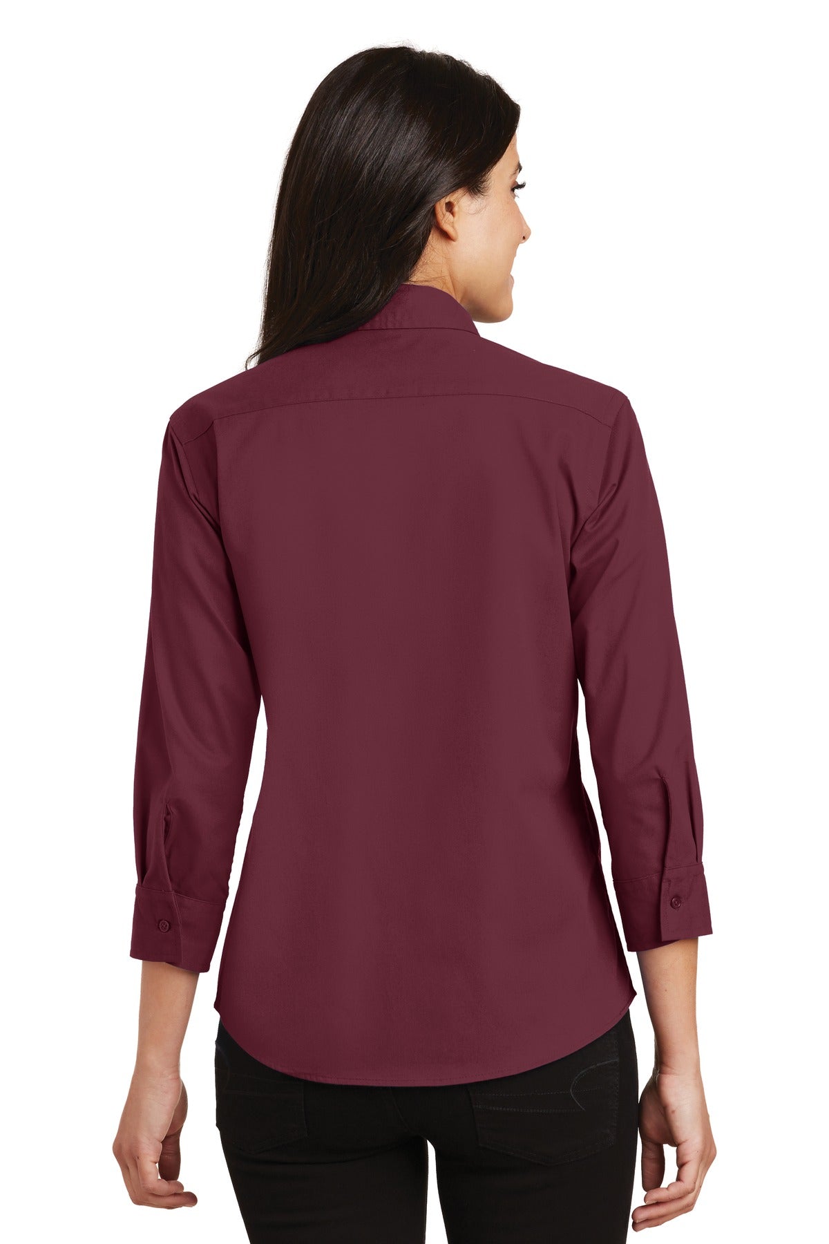 Back Model Burgundy