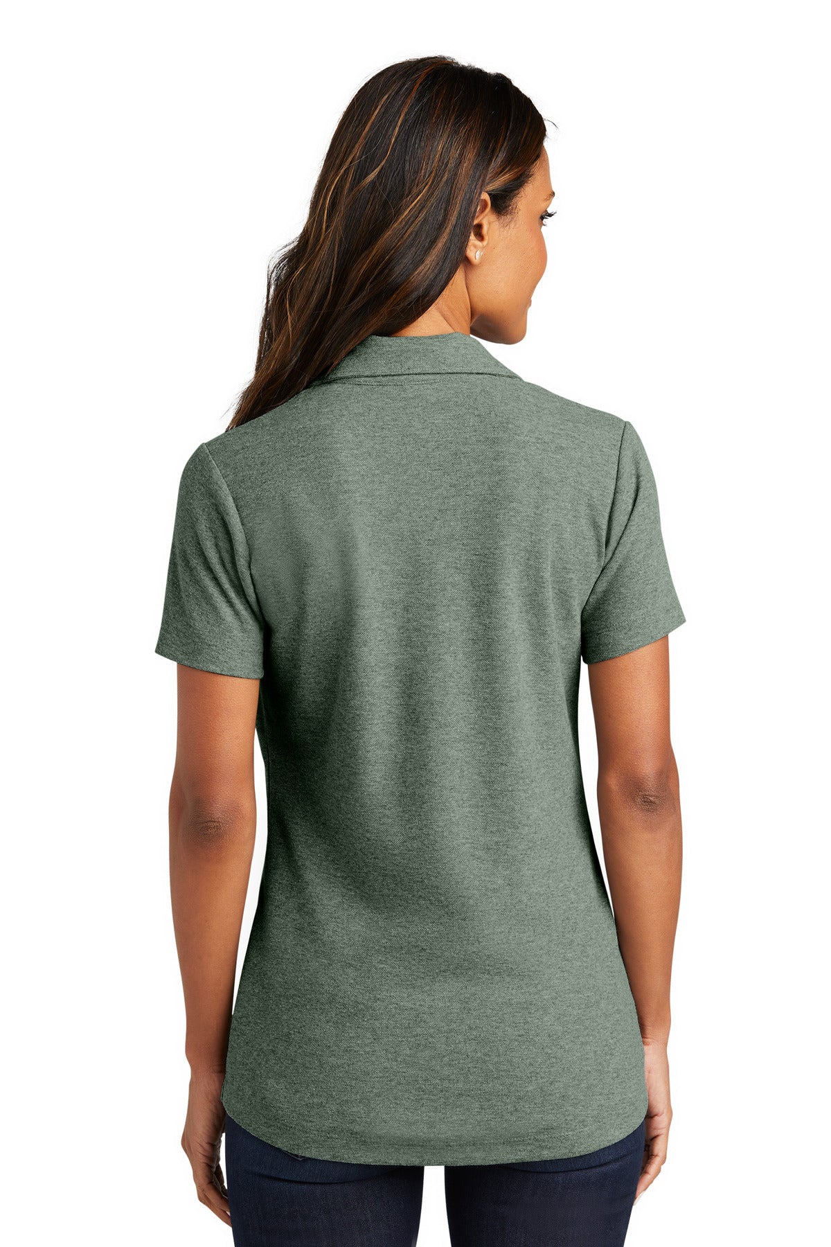 Back Model Dark Green Heather