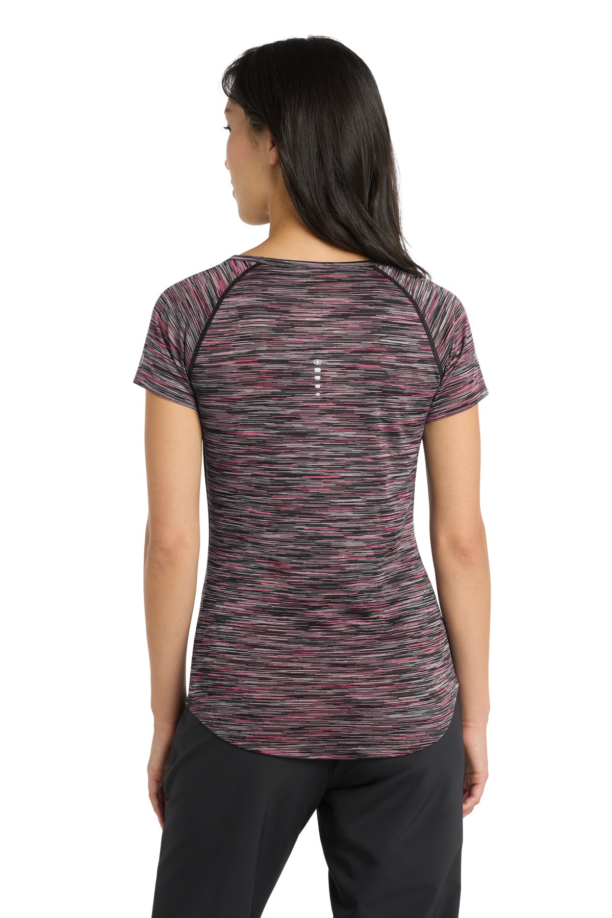 Back Model Fierce Coral Space Dye
