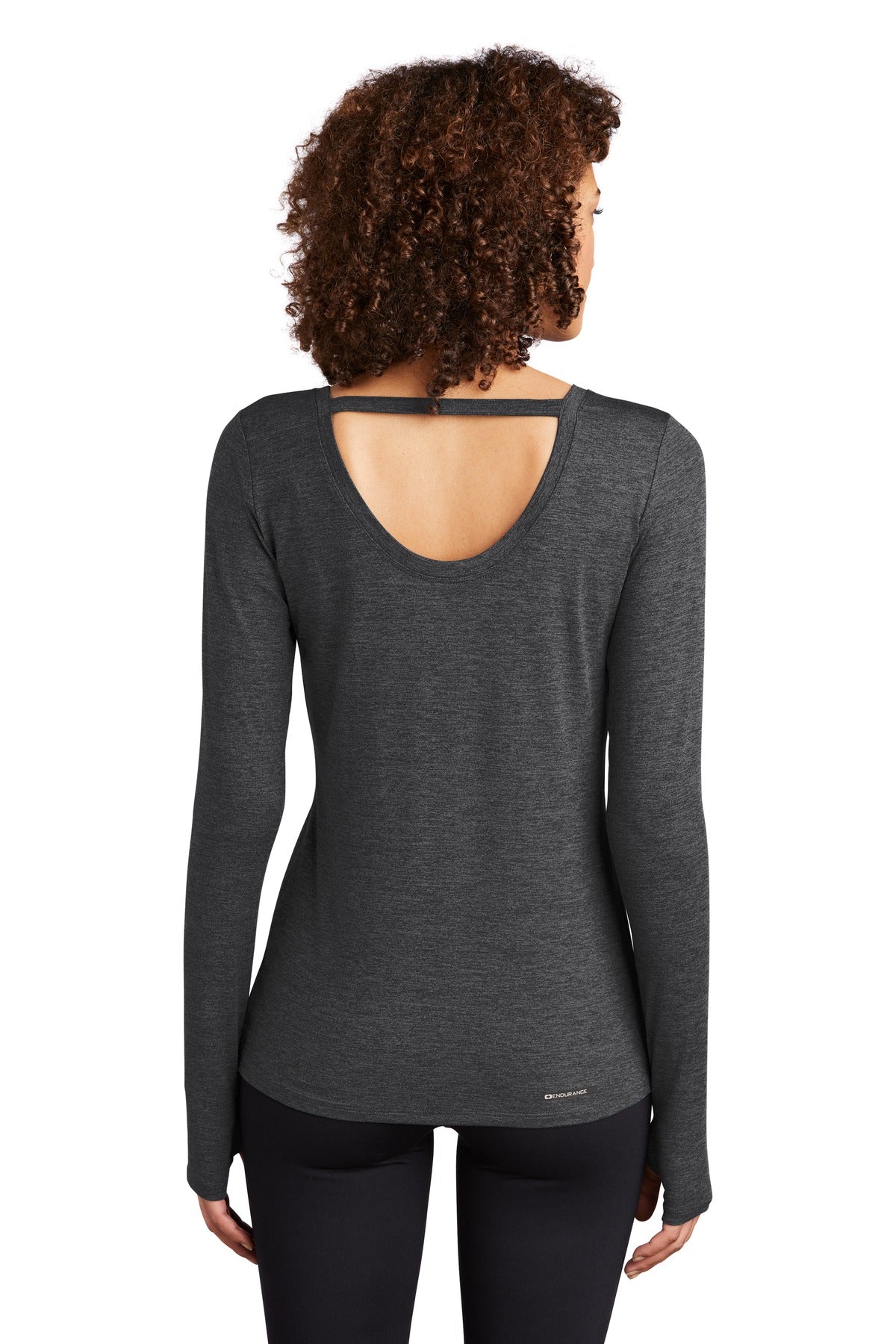 Back Model Blacktop Heather