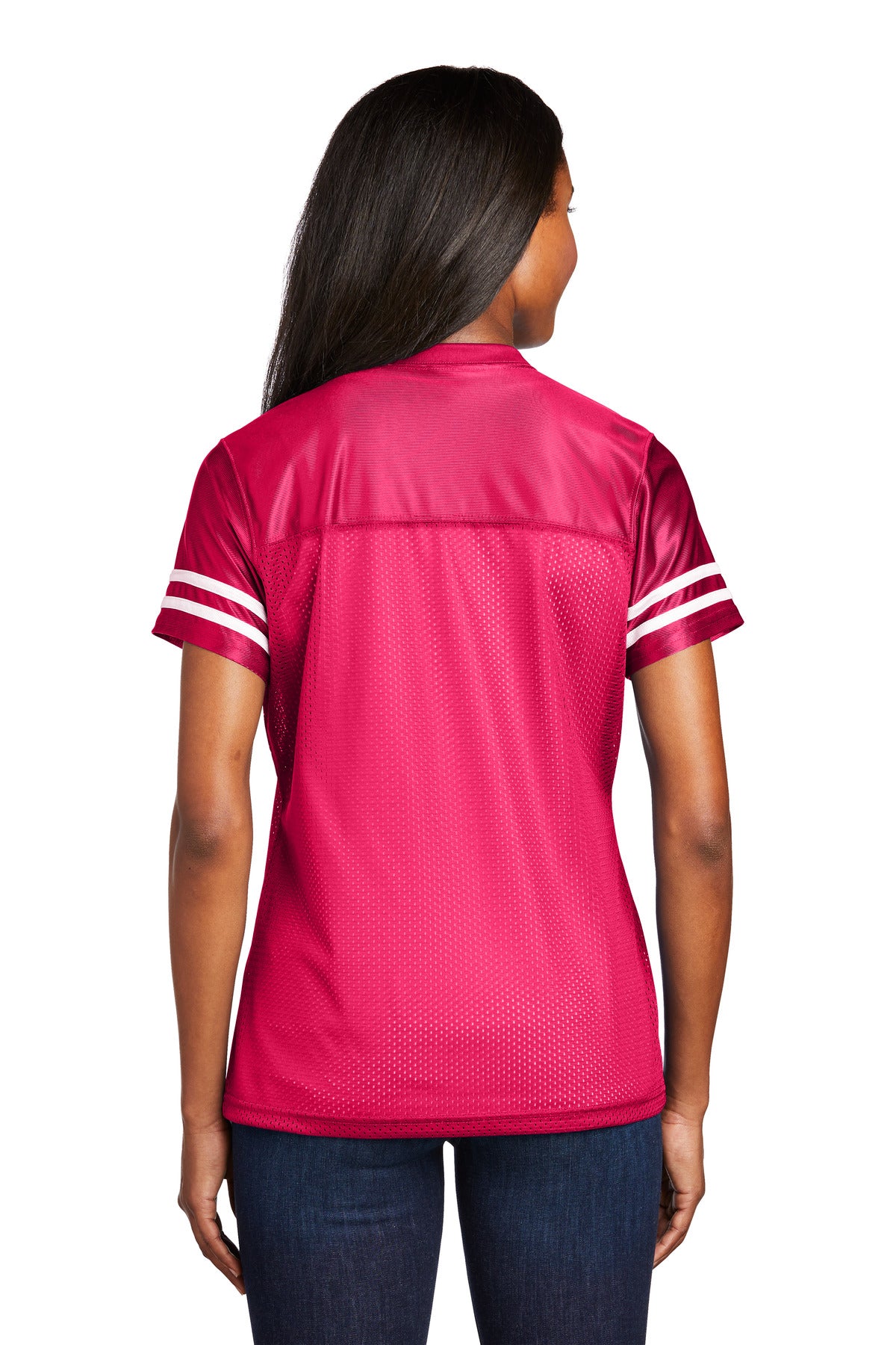 Back Model Pink Raspberry/ White