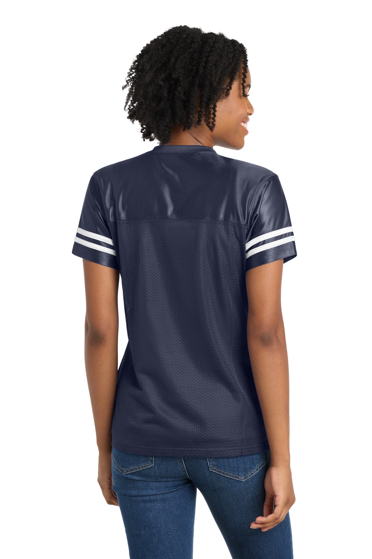 Back Model True Navy/ White