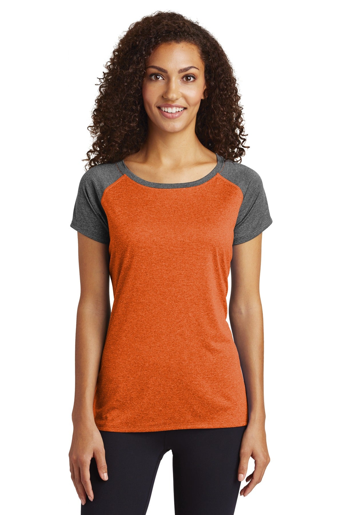 Model Deep Orange Heather/ Graphite Heather