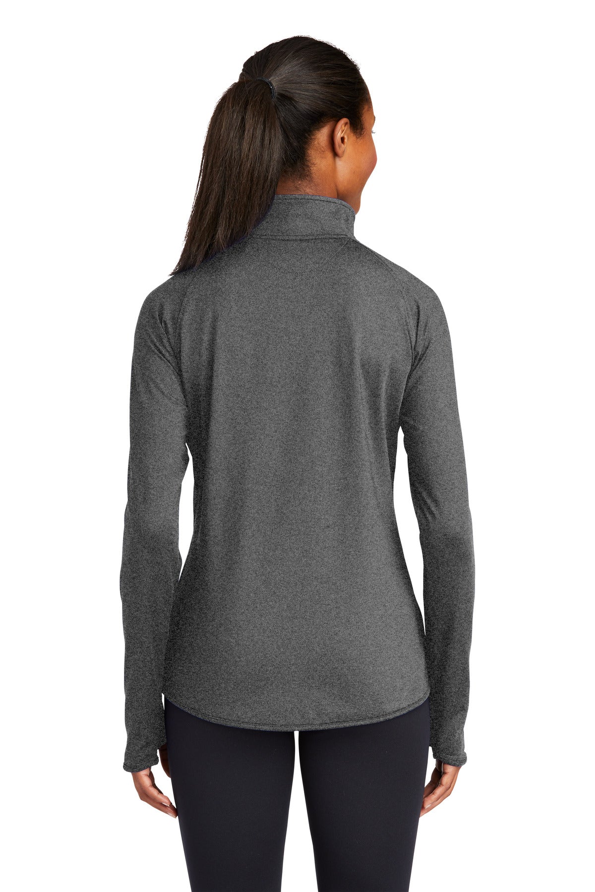 Back Model Charcoal Grey Heather
