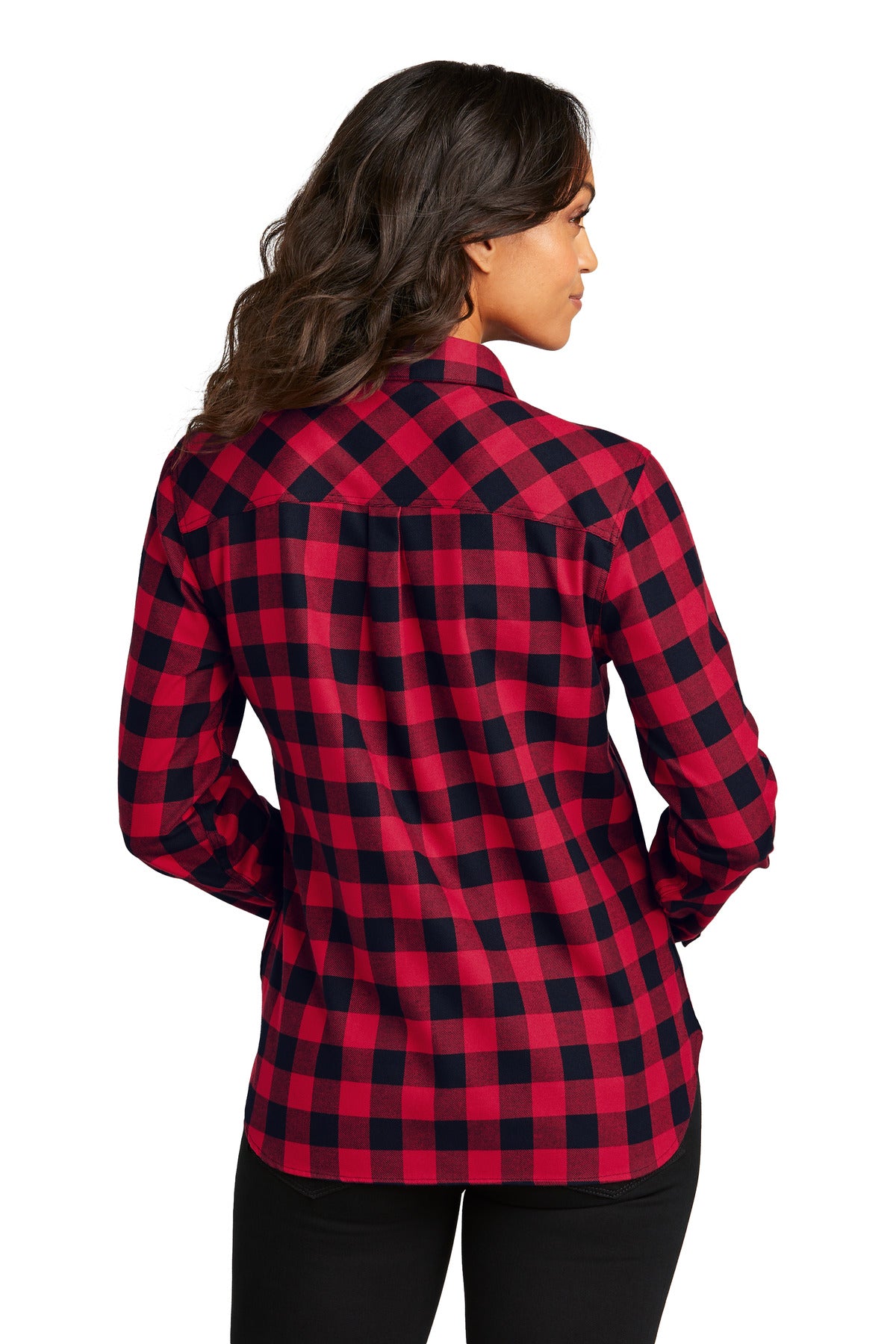 Back Model Red/ Black Buffalo Check