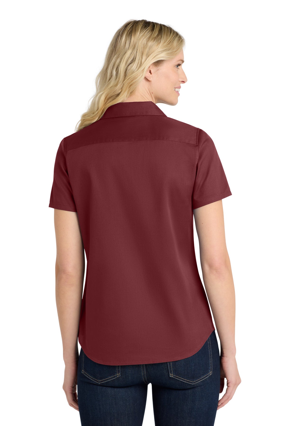 Back Model Burgundy