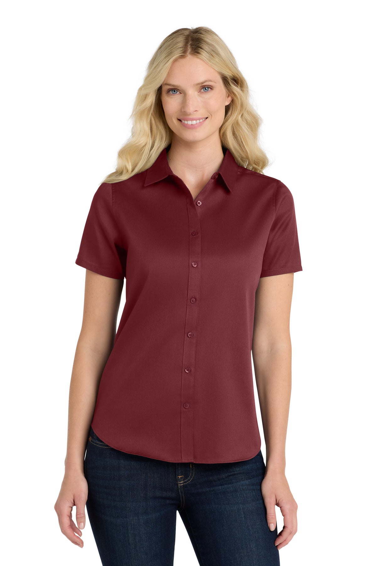 Model Burgundy