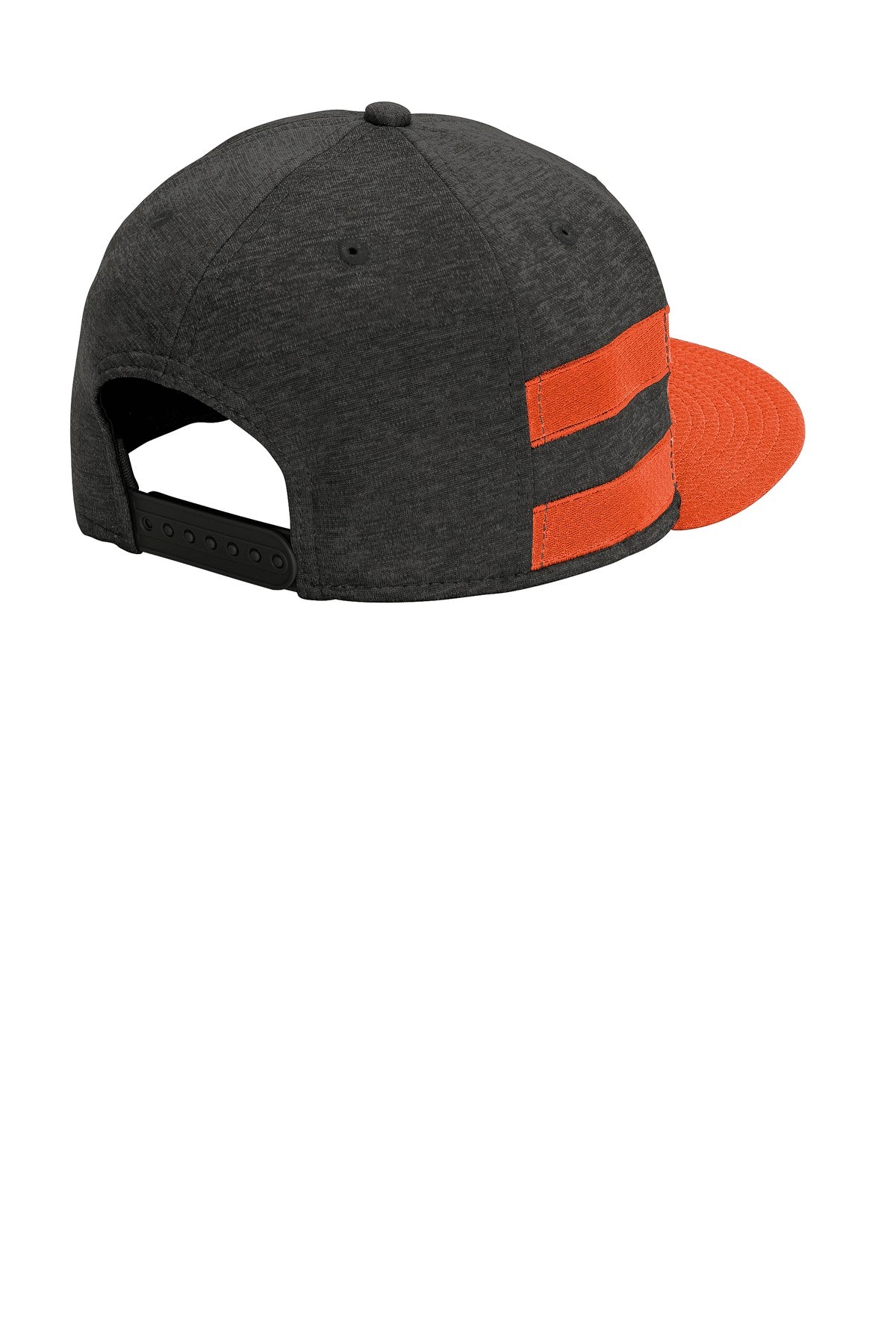Back Product Black Shadow Heather/ Deep Orange