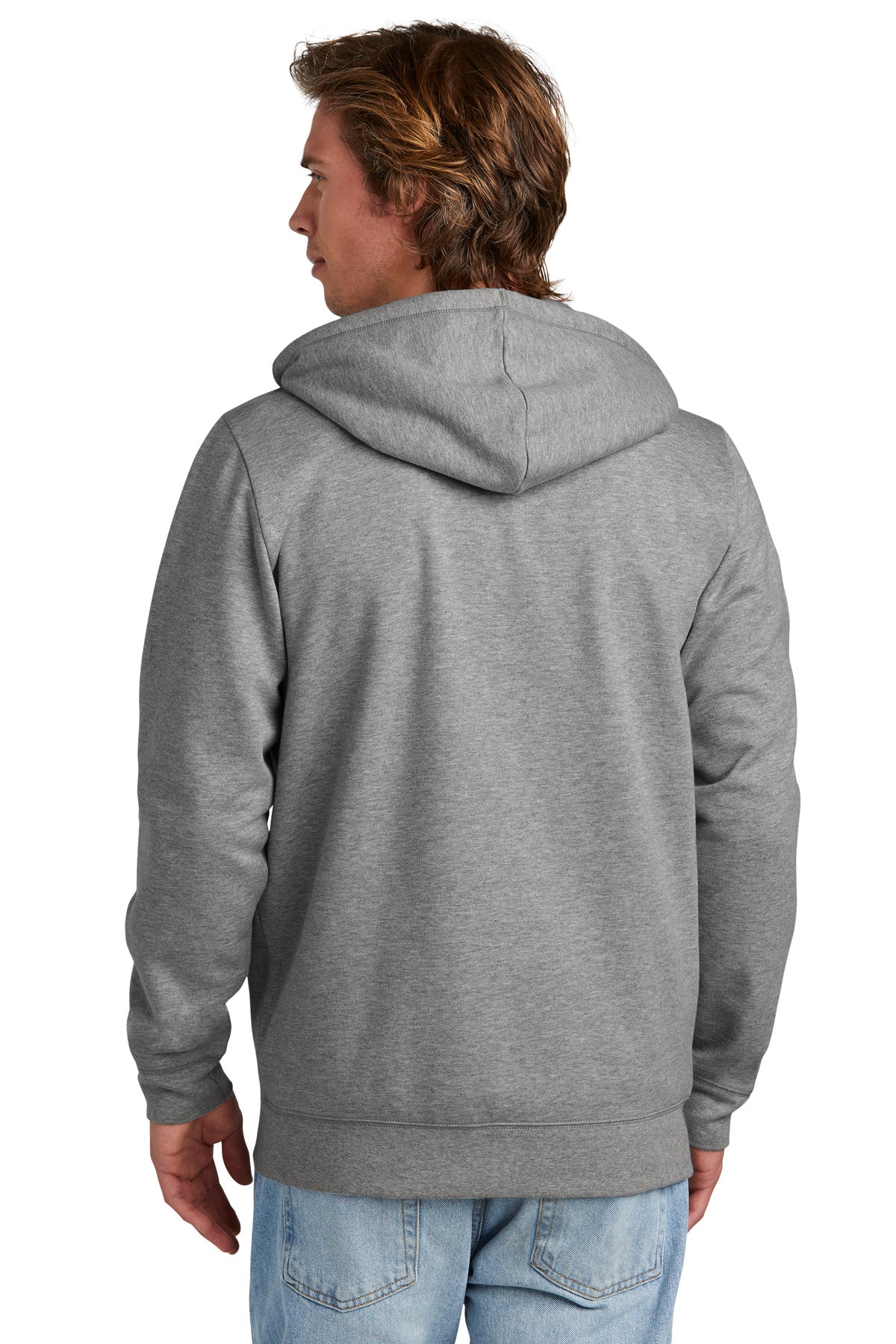 Back Model Dark Heather Grey